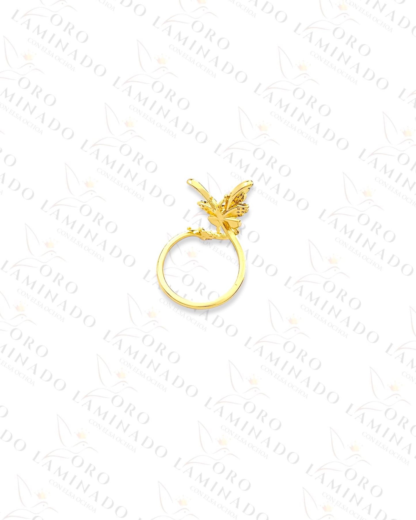 Adjustable Double Butterfly Ring (Gold Filled) Y121