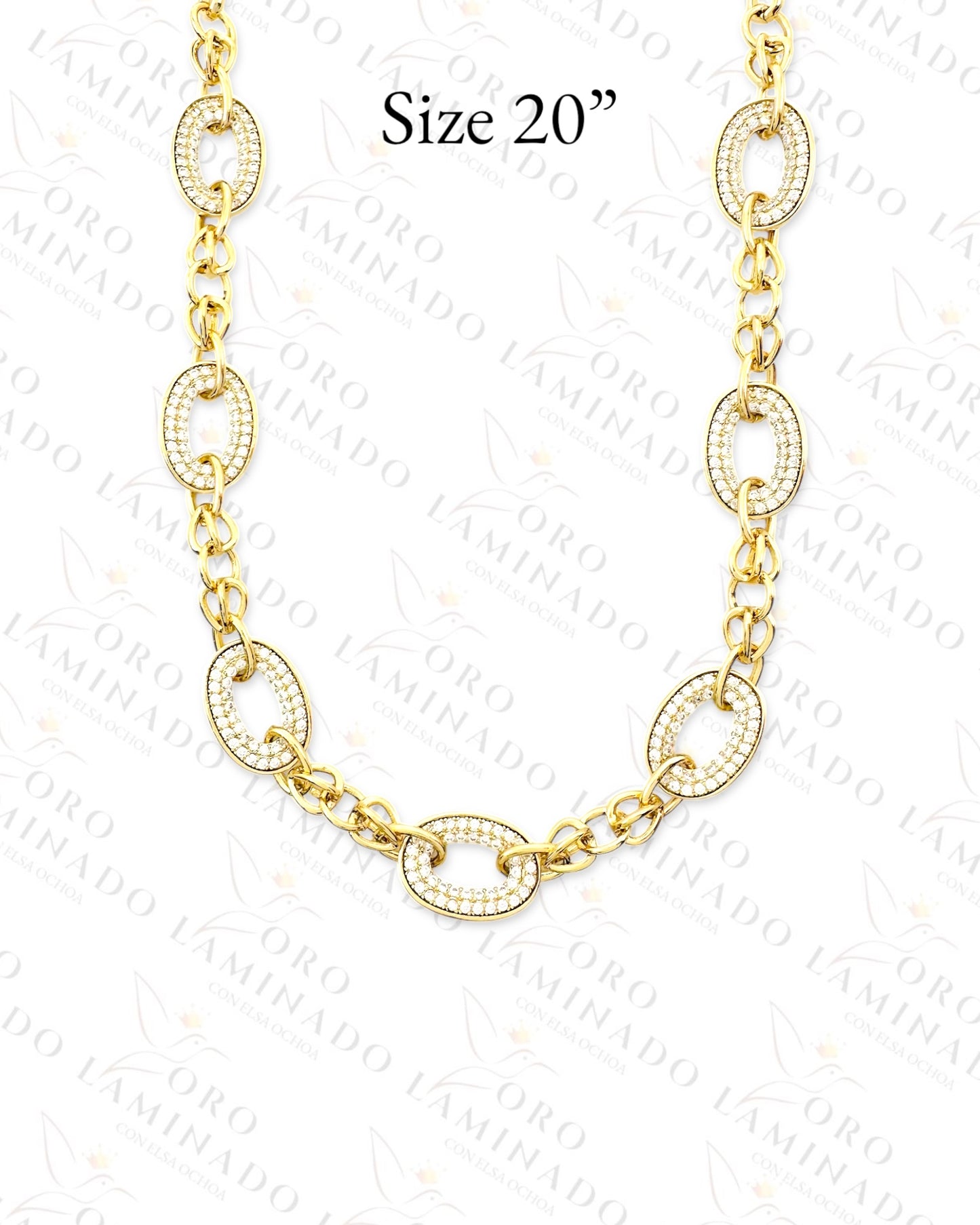 High Quality Round Link Chain Set (Gold Filled) Y267