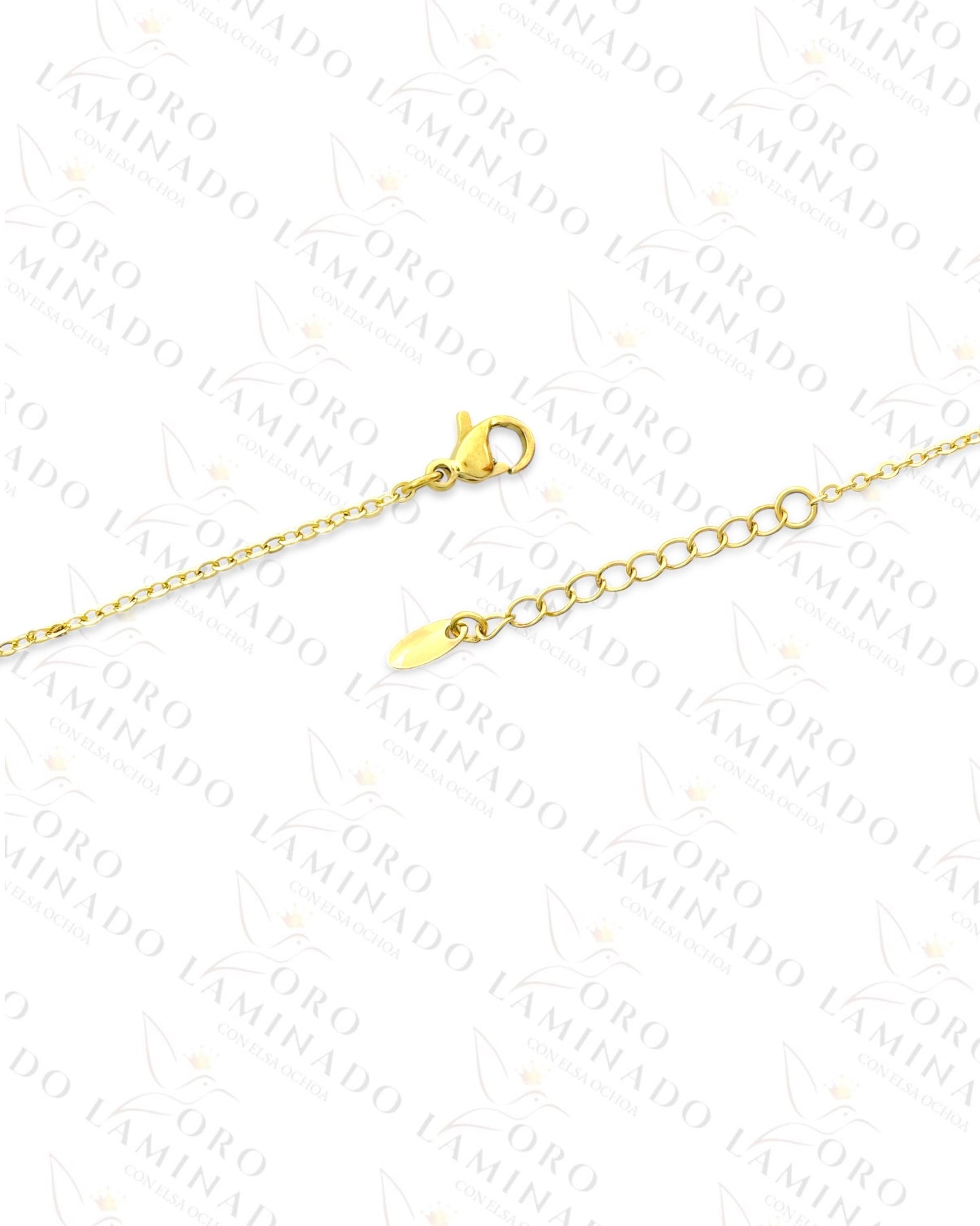 High Quality Pack of 3 Chunky Hearts Charm Anklet Y469