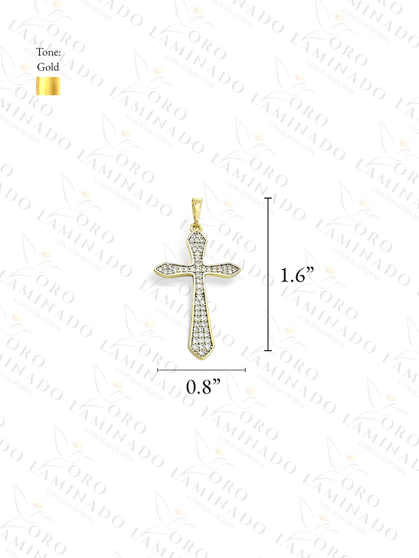 Gold Filled High Quality Cross Pendant G445