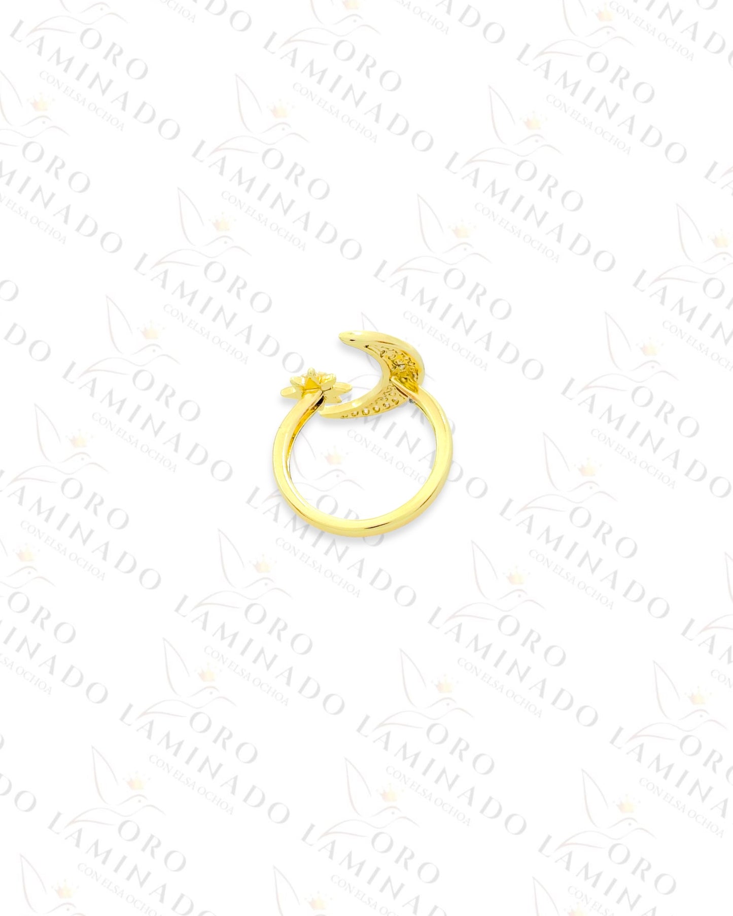 Adjustable Moon and Star Ring (Gold Filled) G72