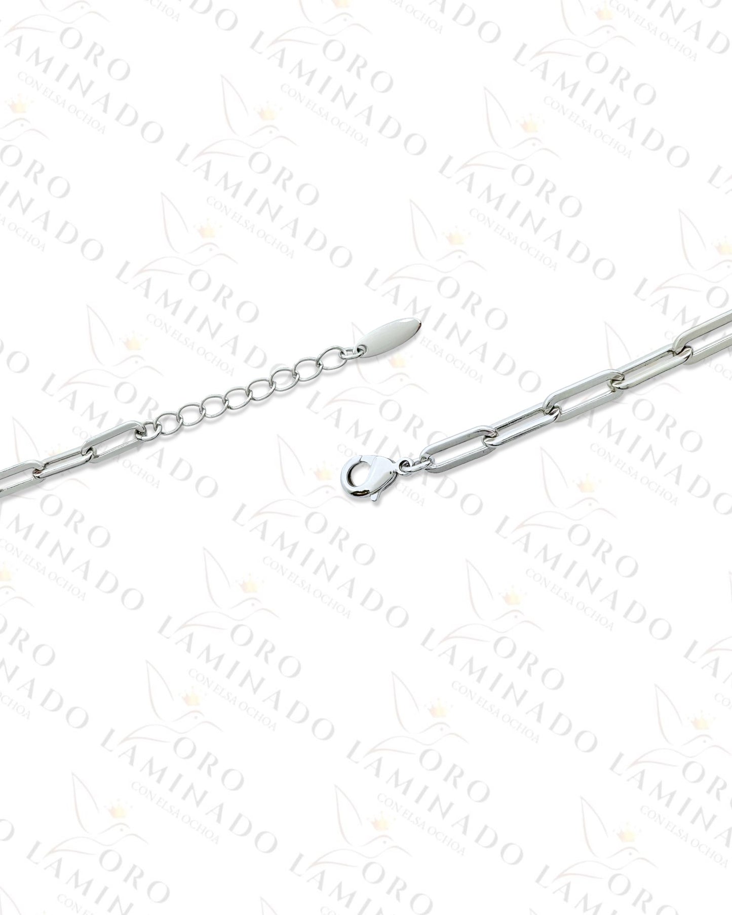 High Quality Silver Paperclip Bracelet (Pack of 3) (Gold Filled) B343