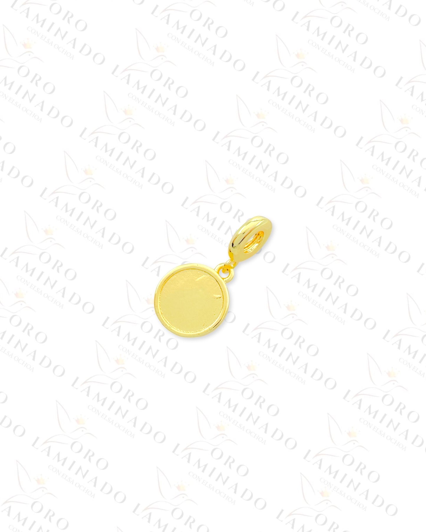 FE Round Charm (Gold Filled) B119