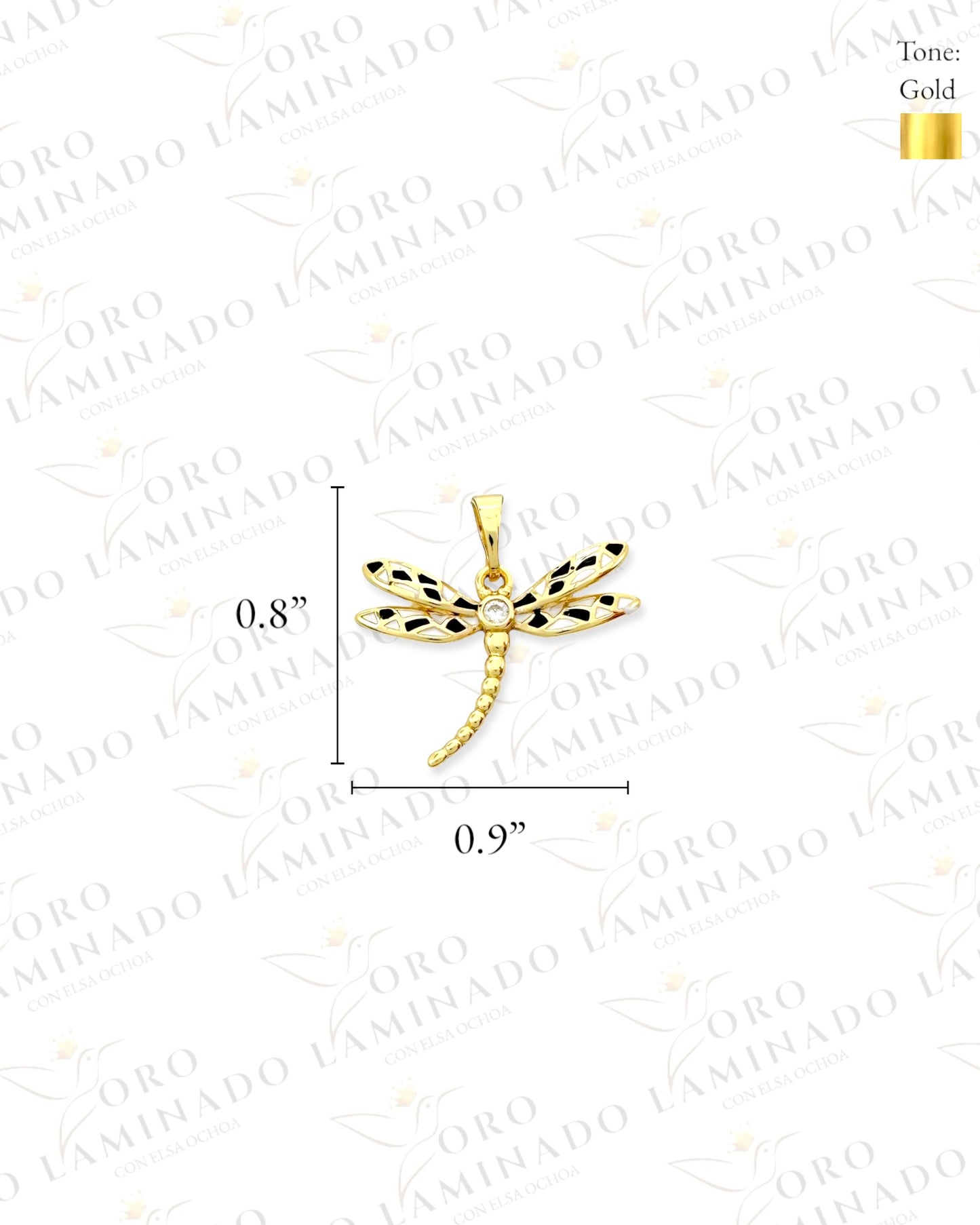 Gold Filled High Quality Firefly Pendant Y306