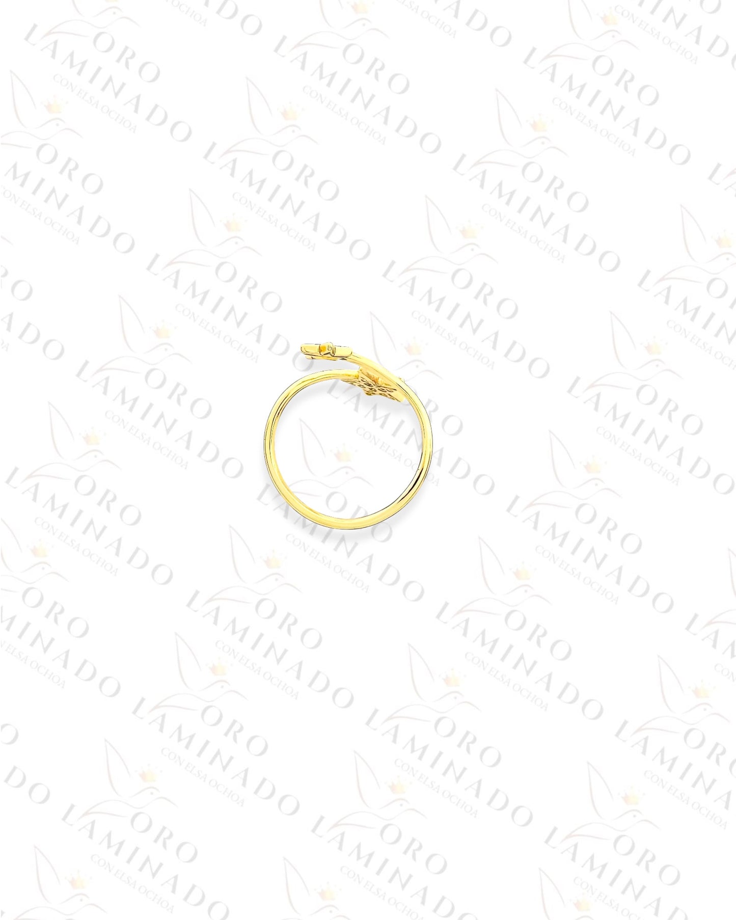 Adjustable Double Star Ring (Gold Filled) Y393