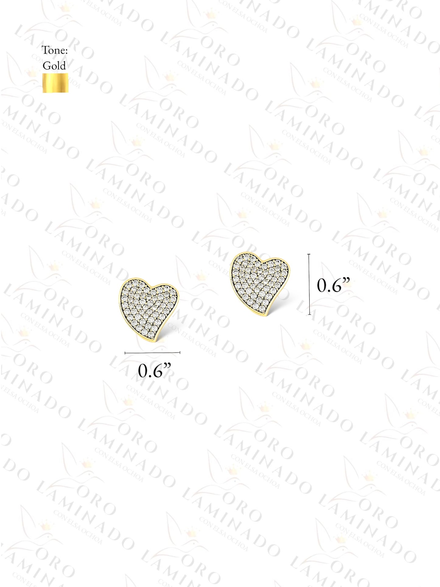 High Quality Diamond Heart Set B380