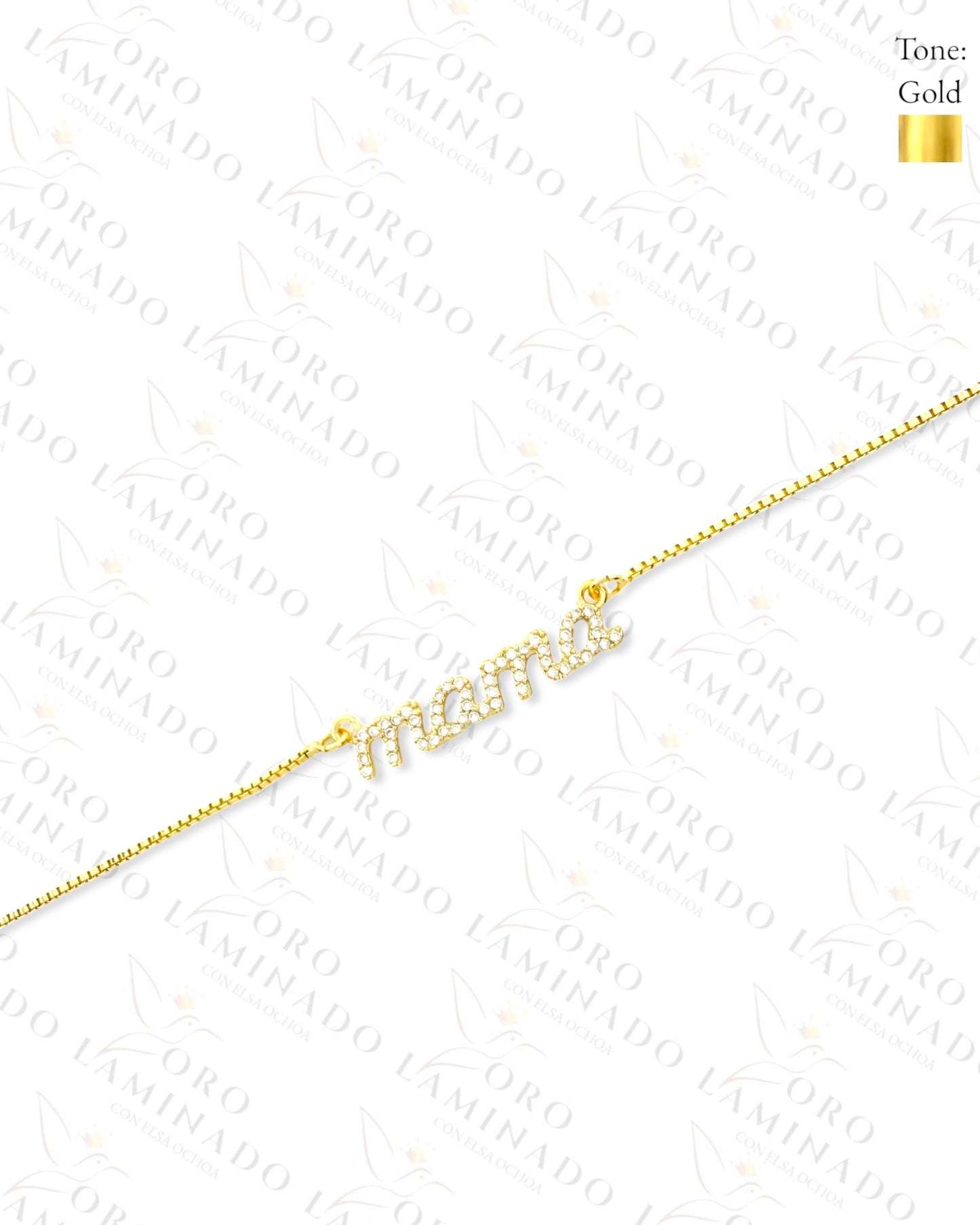 Sparkling Mama Necklace Set (Gold Filled) B138