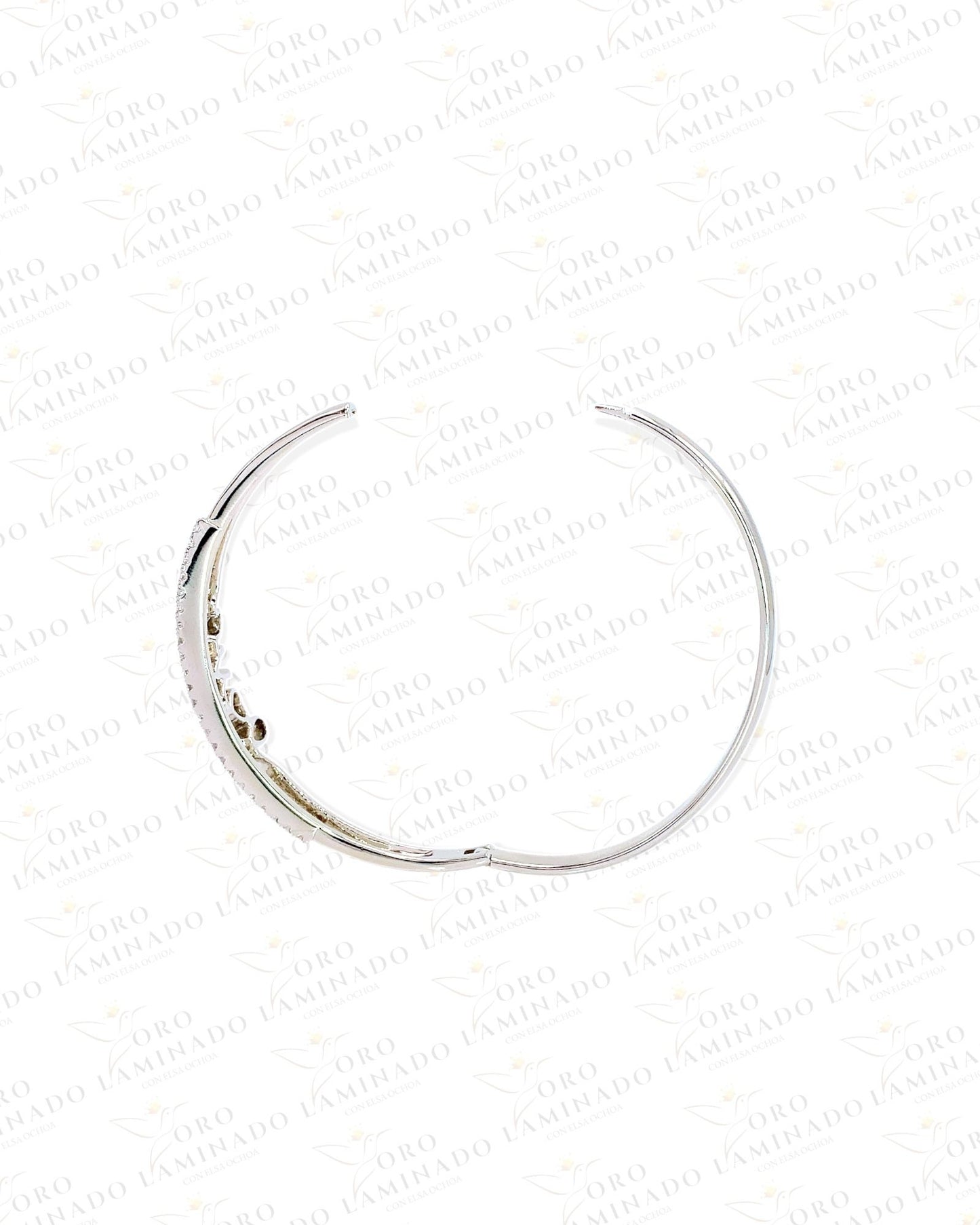 Silver Love Bangle Bracelet G43