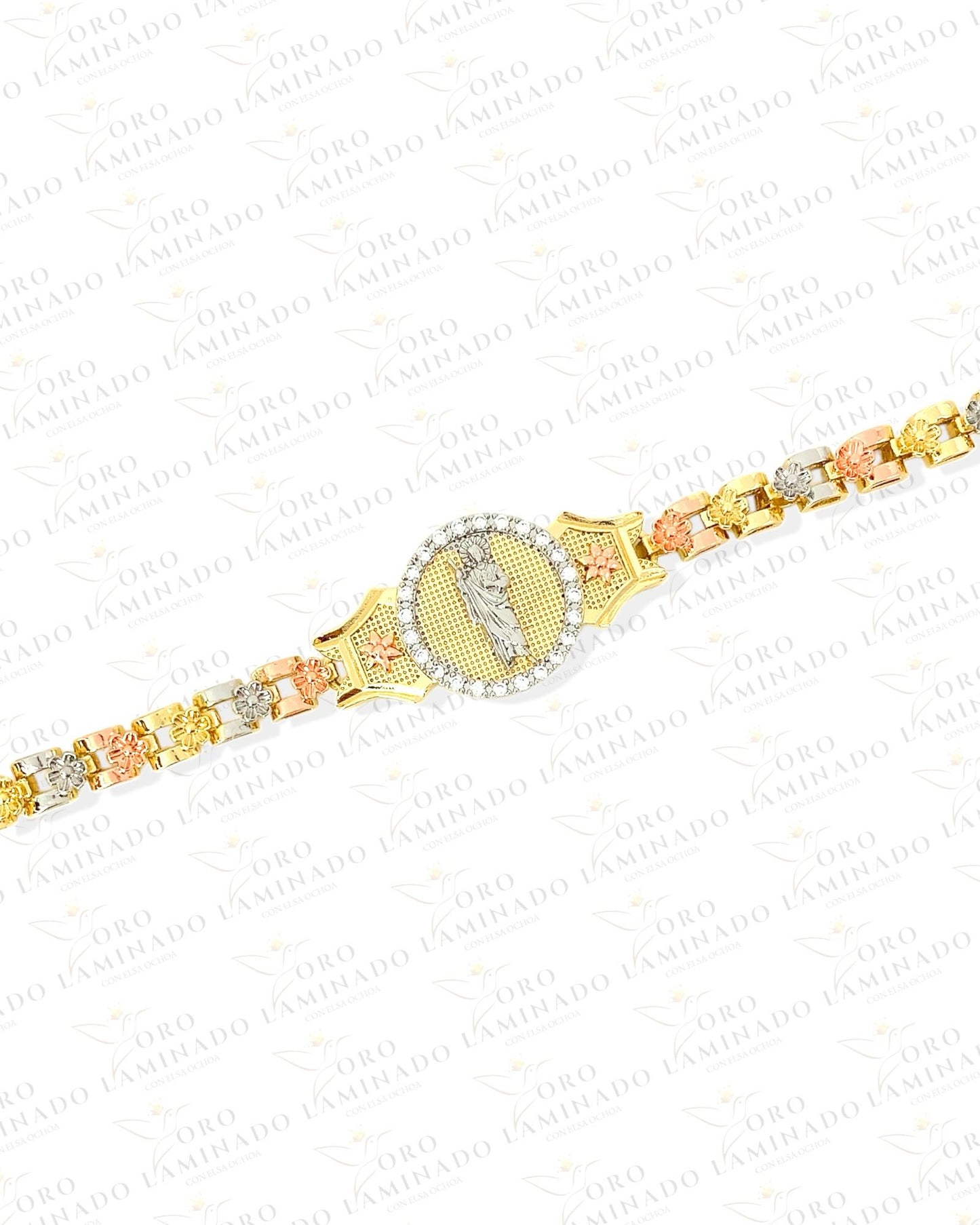 San Judas Tadeo tricolor bracelet Y313