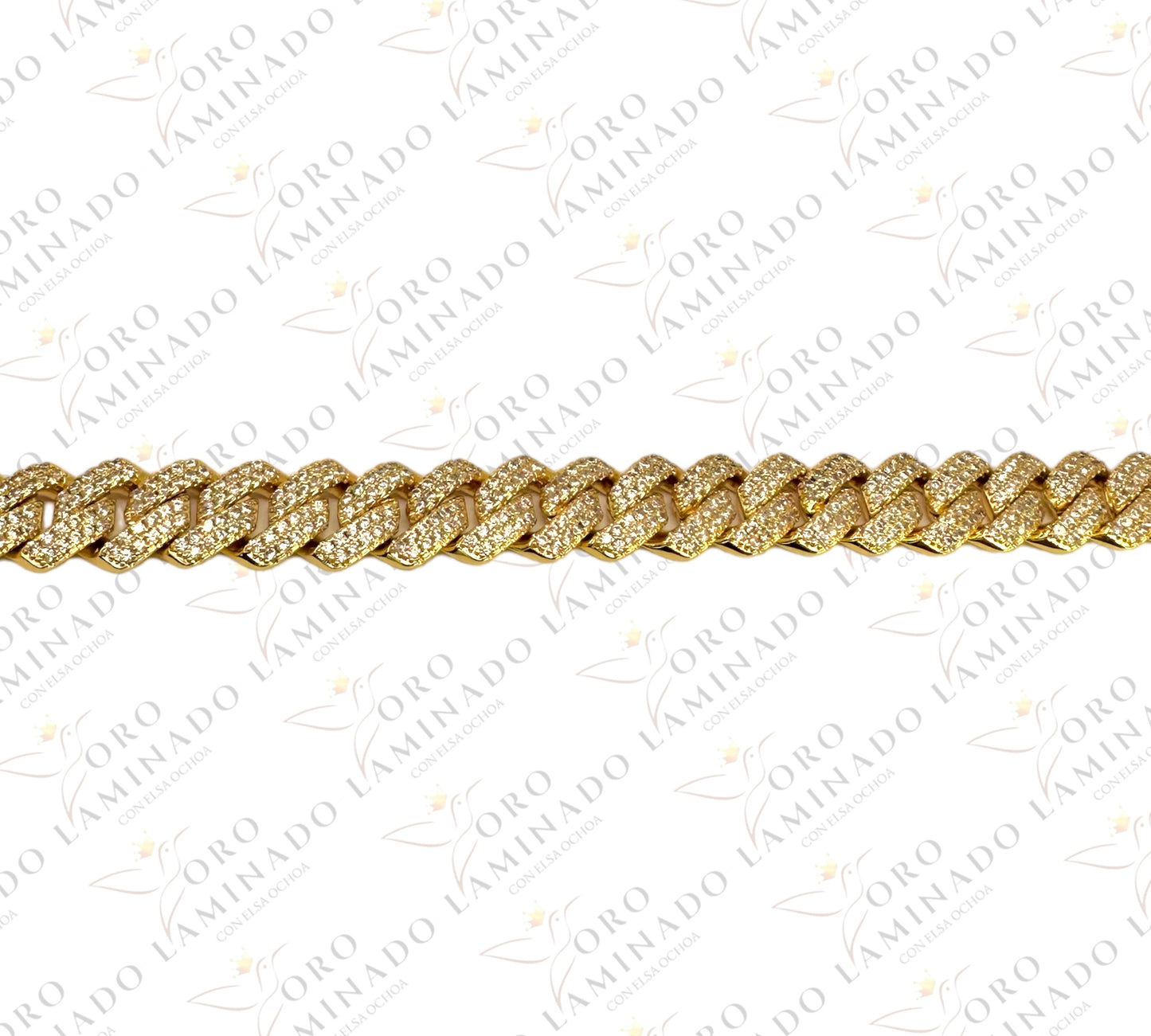 Pave Cuban Bracelet G295