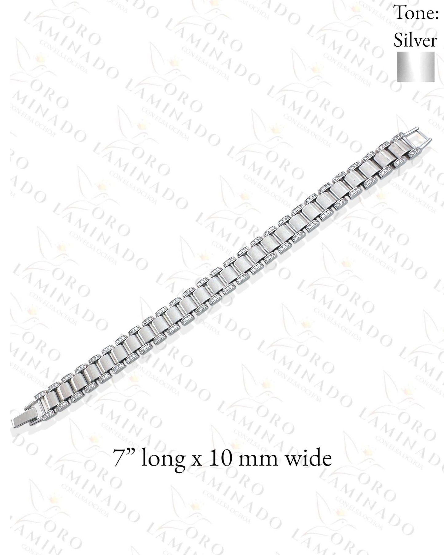 Silver bracelet B229