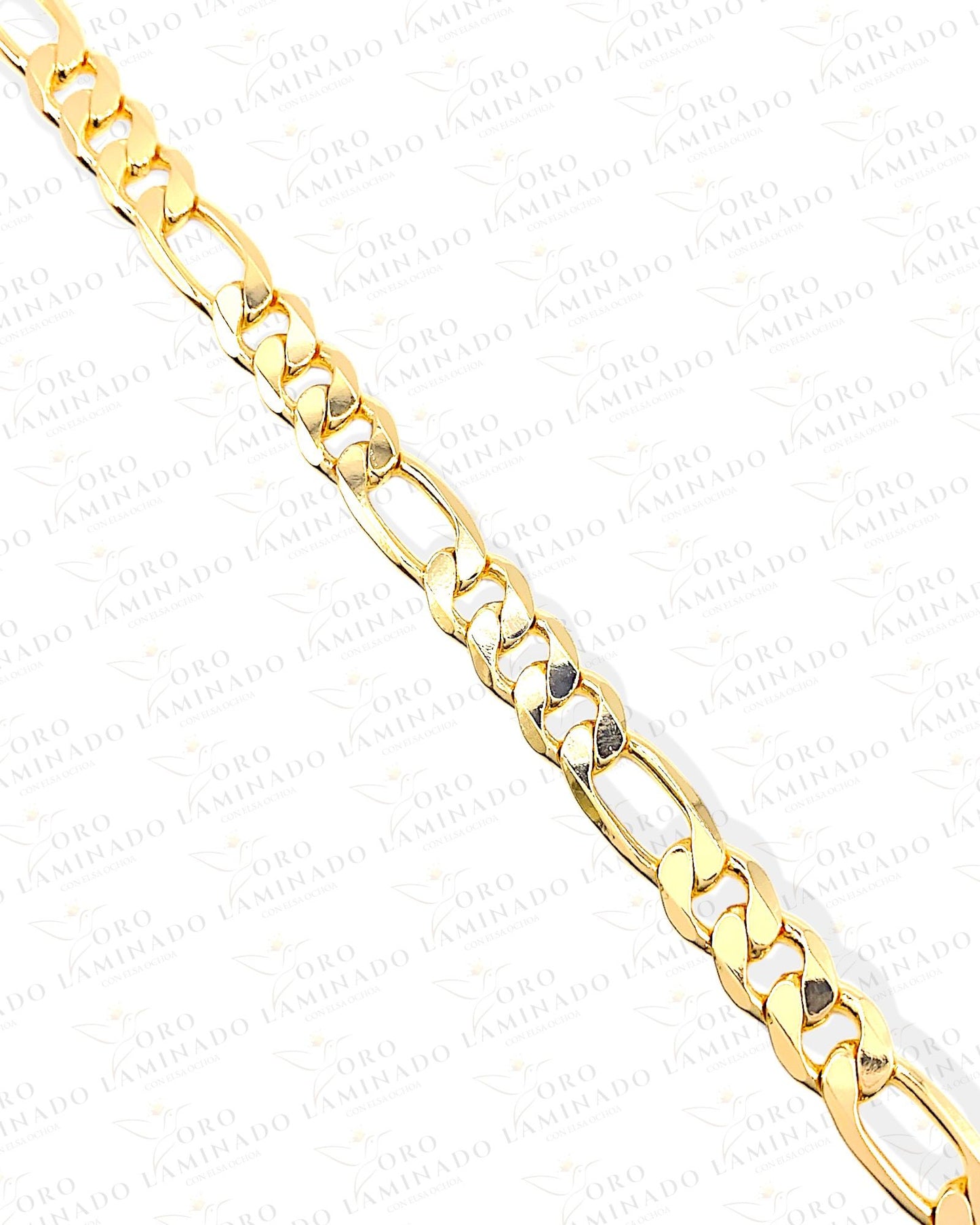 8mm Figaro Bracelet Y229