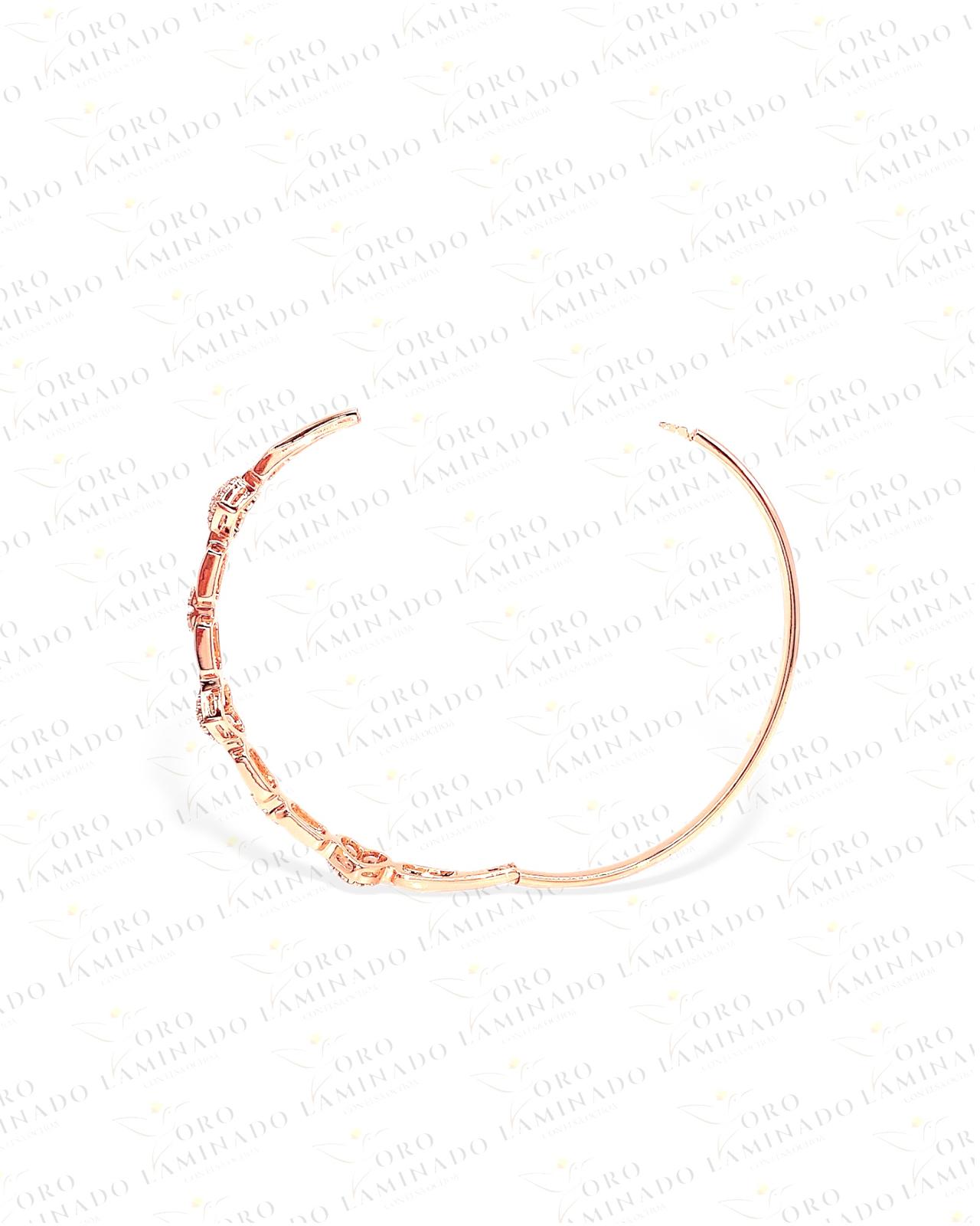 High Quality Sparkling Hearts Bracelet G41
