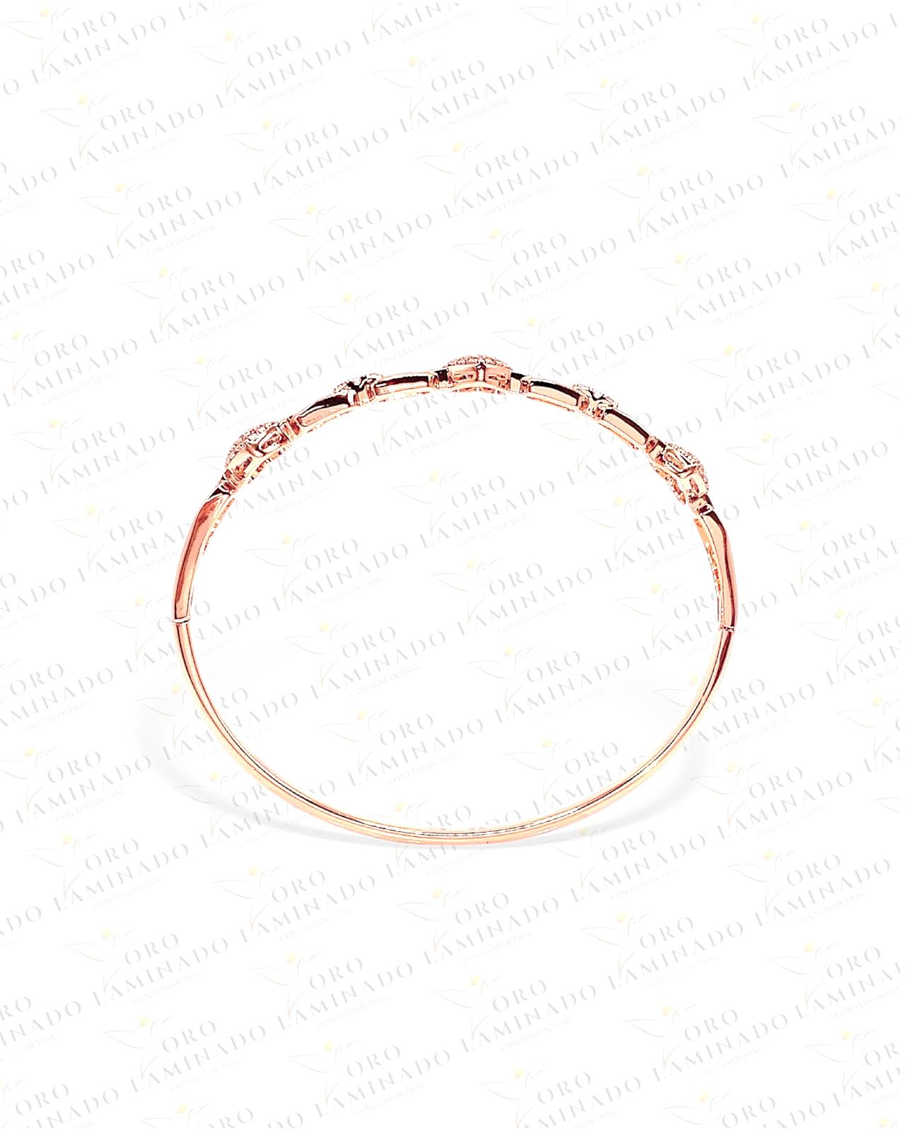 High Quality Sparkling Hearts Bracelet G41