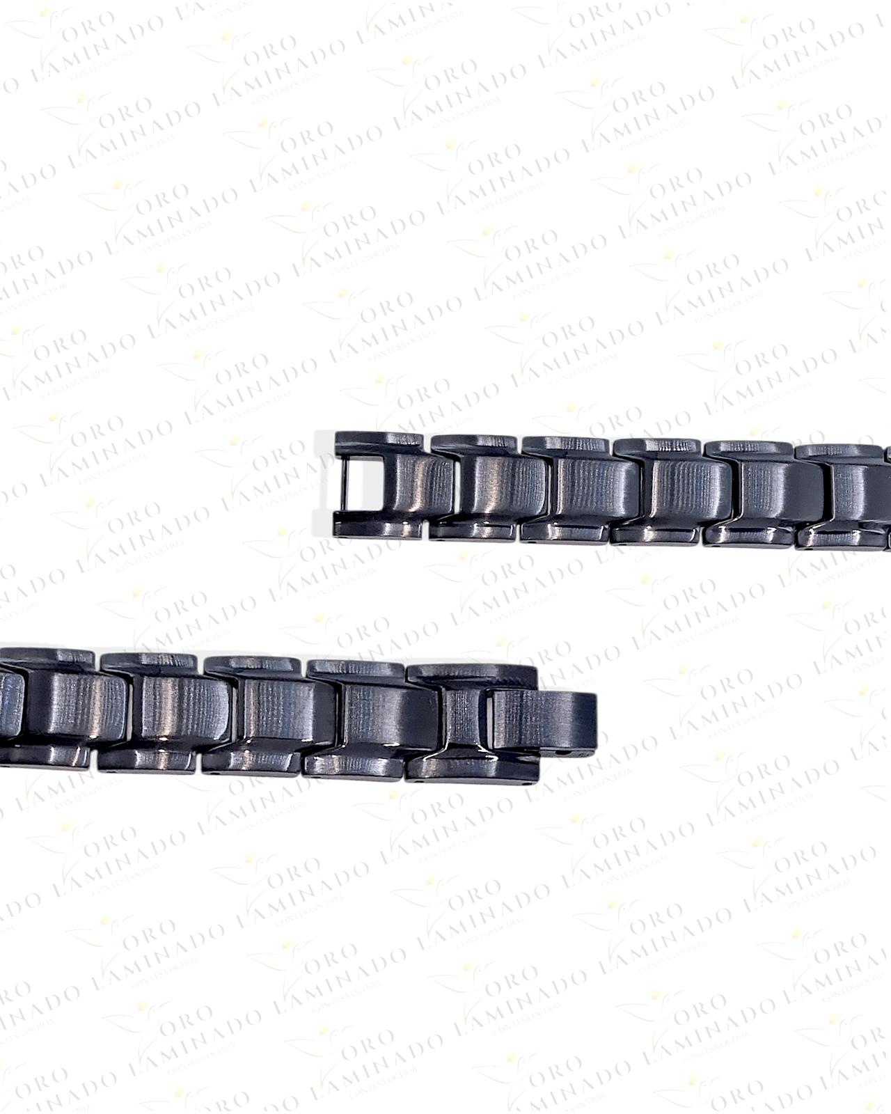 8.5” Black Magnetic Bracelet B145