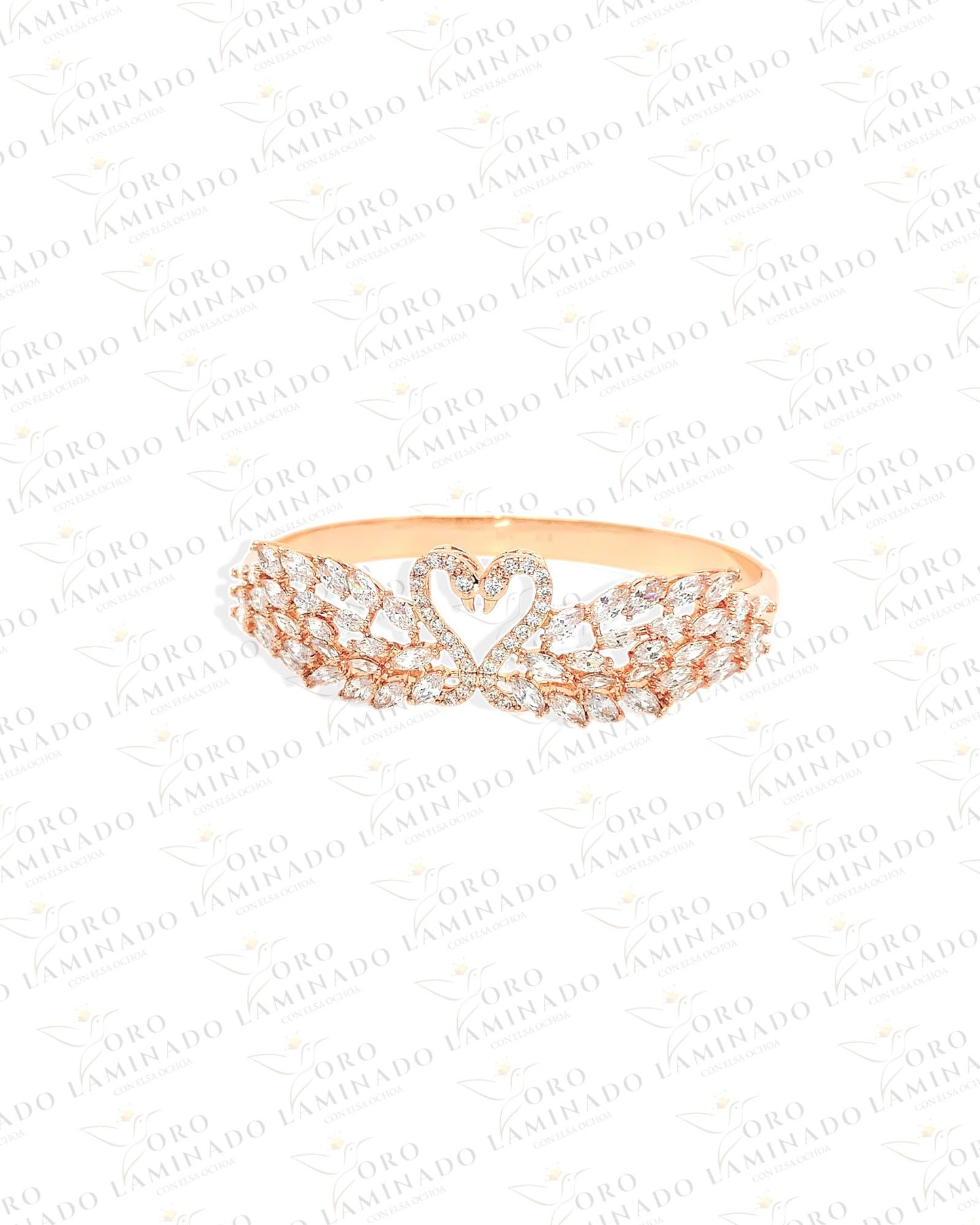 High Quality Swan Heart Bracelet G218