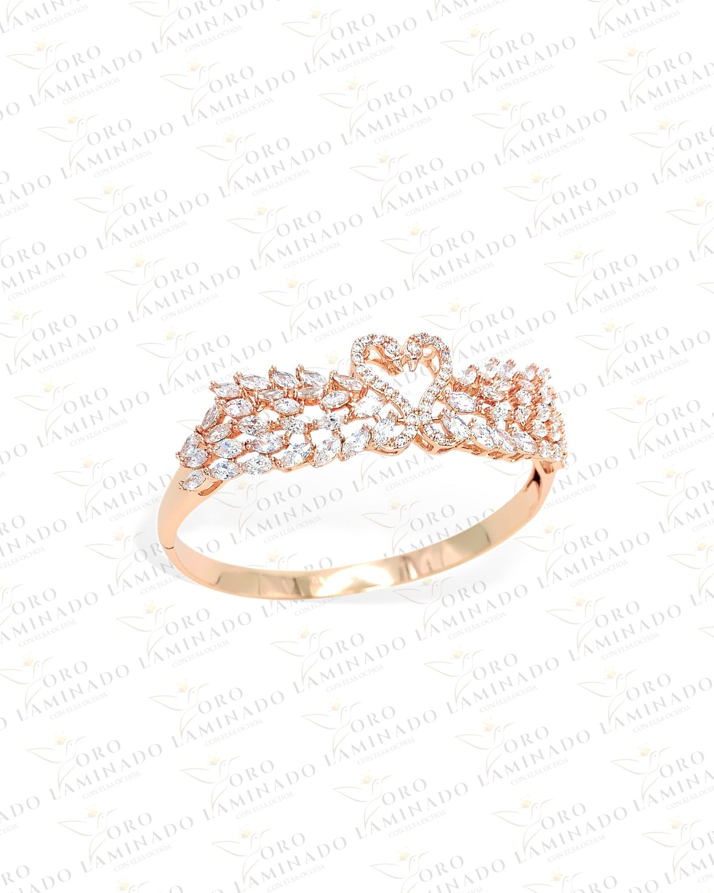 High Quality Swan Heart Bracelet G218