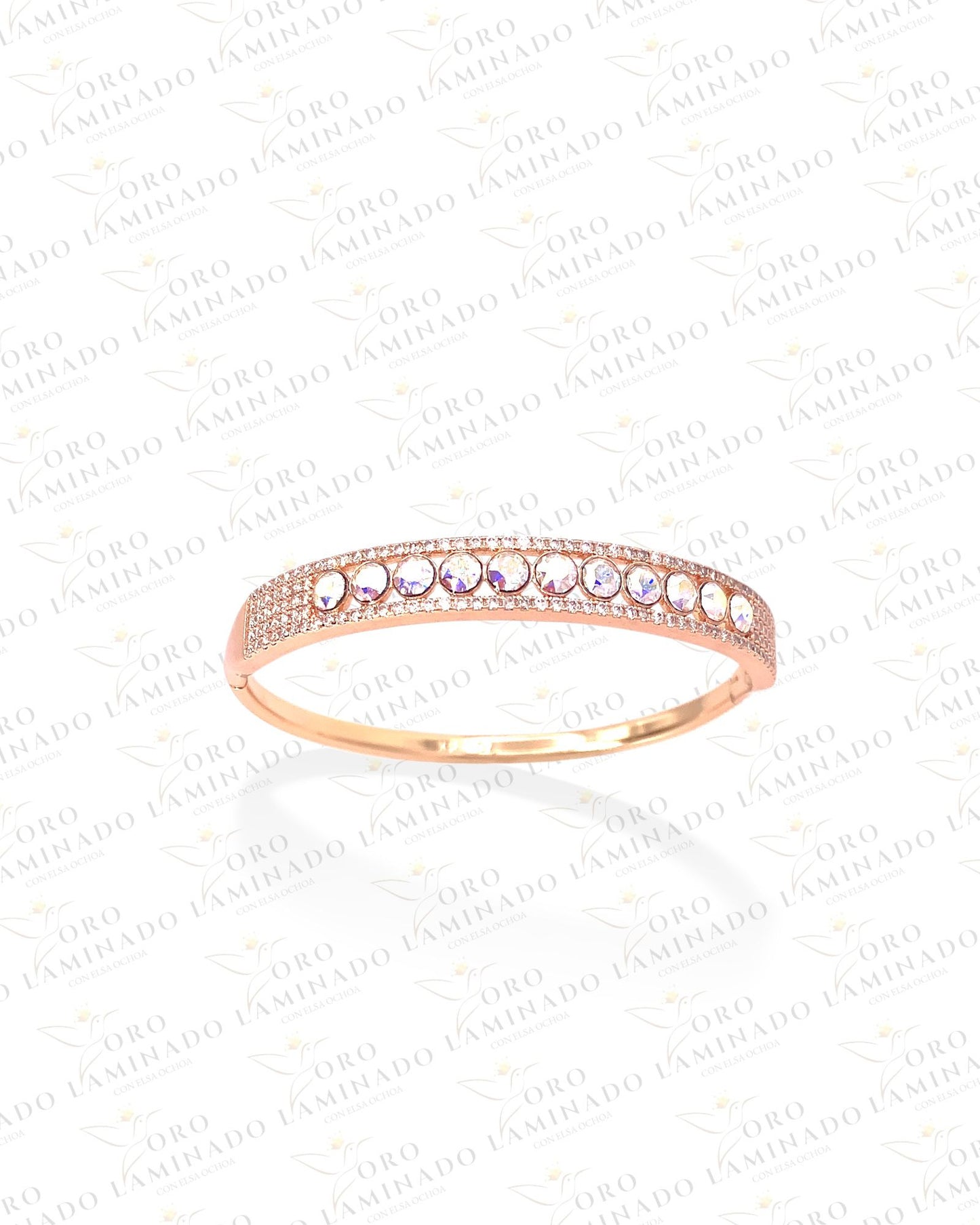Shiny rose gold bracelet G39