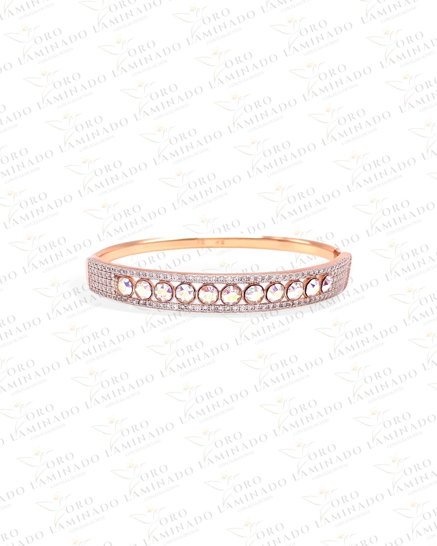Shiny rose gold bracelet G39