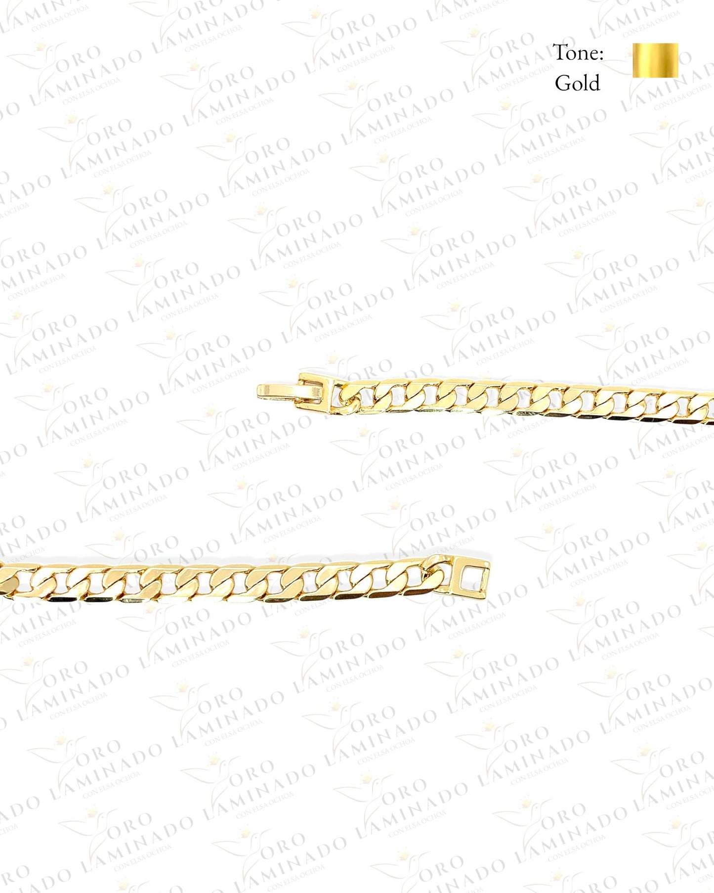 High Quality Gold Plaque Bracelet G283