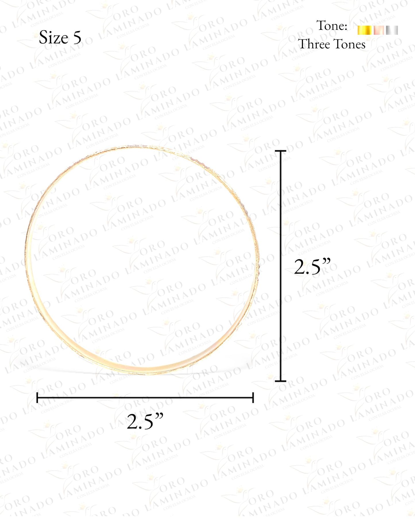 Tricolor Weekly Bracelet Size 5 G353