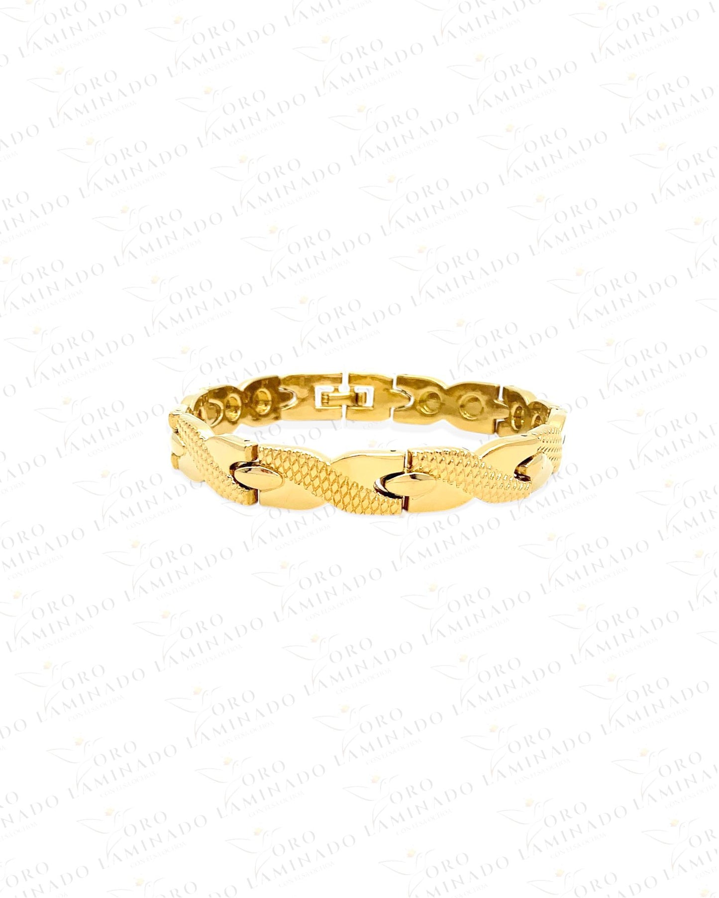 Golden Stainless Steel Bracelet C15