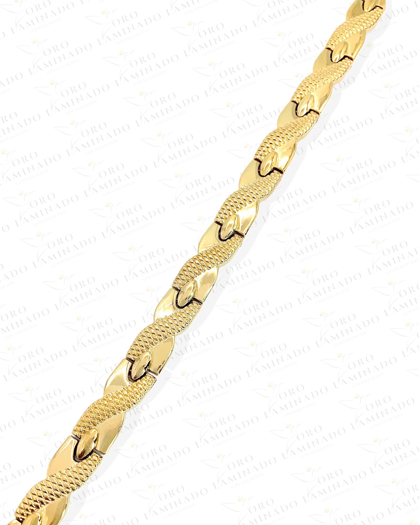 Golden Stainless Steel Bracelet C15