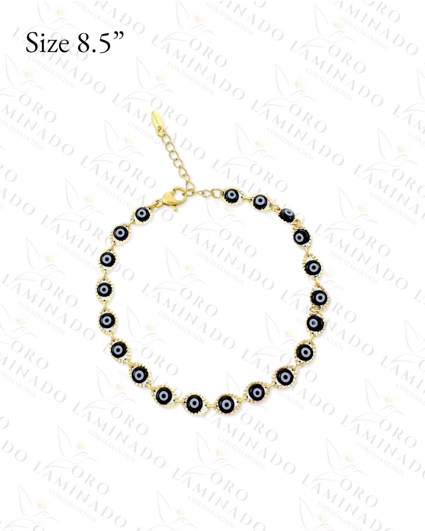 Black Evil Eye Bracelets (Pack of 3) G472
