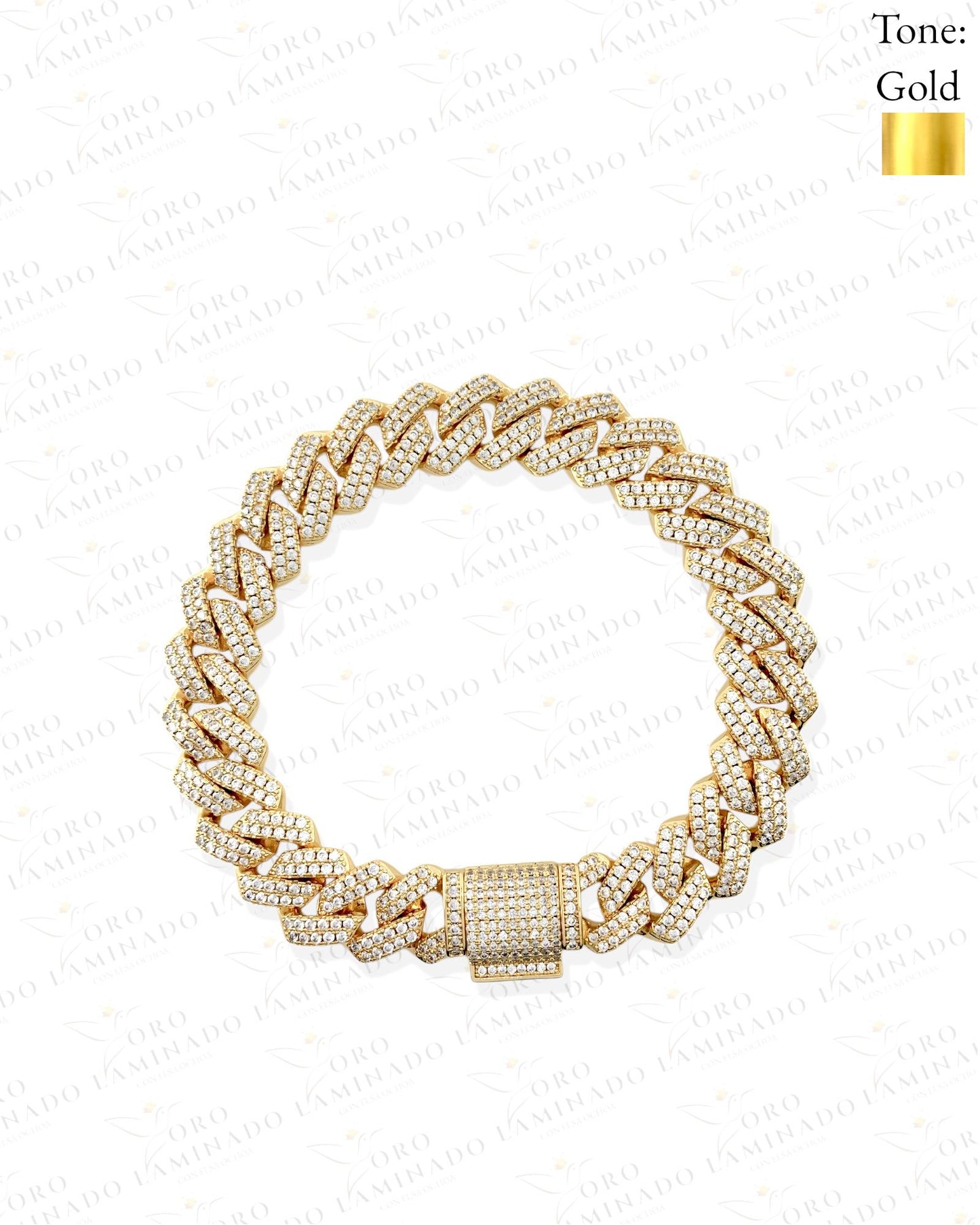 9” Ultra Diamond Cut Bracelet B56