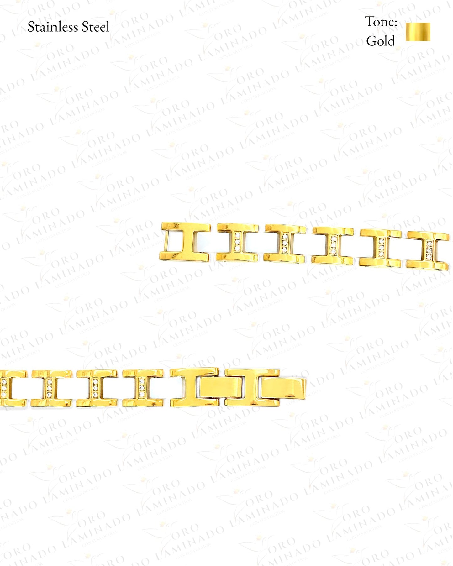 High Quality White Stones Bracelet Y2