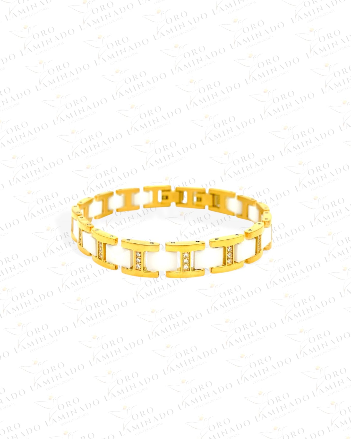 High Quality White Stones Bracelet Y2
