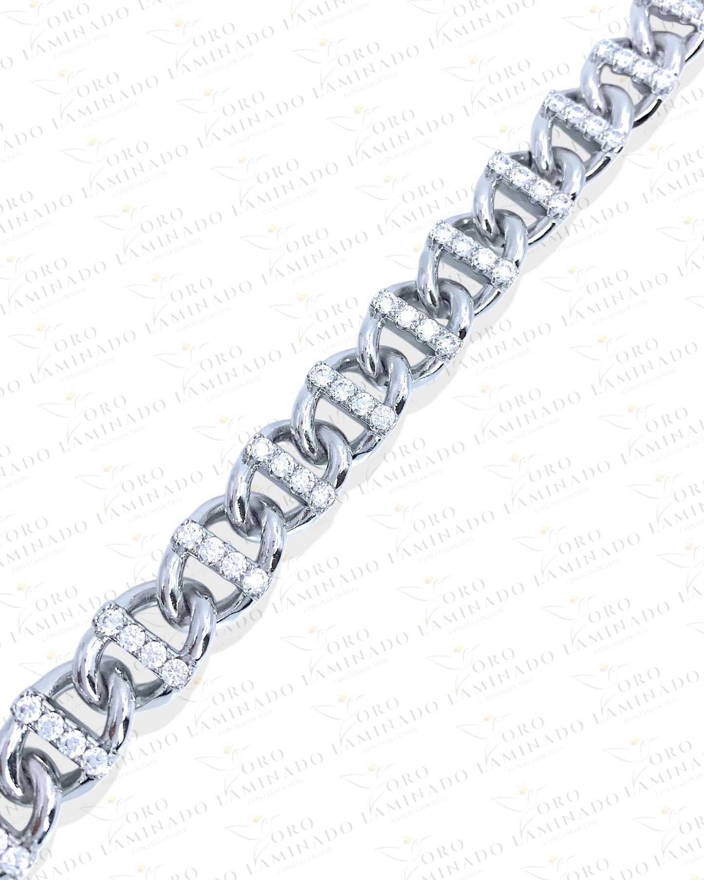 High Quality GG Bracelet with Zirconia Stones B98