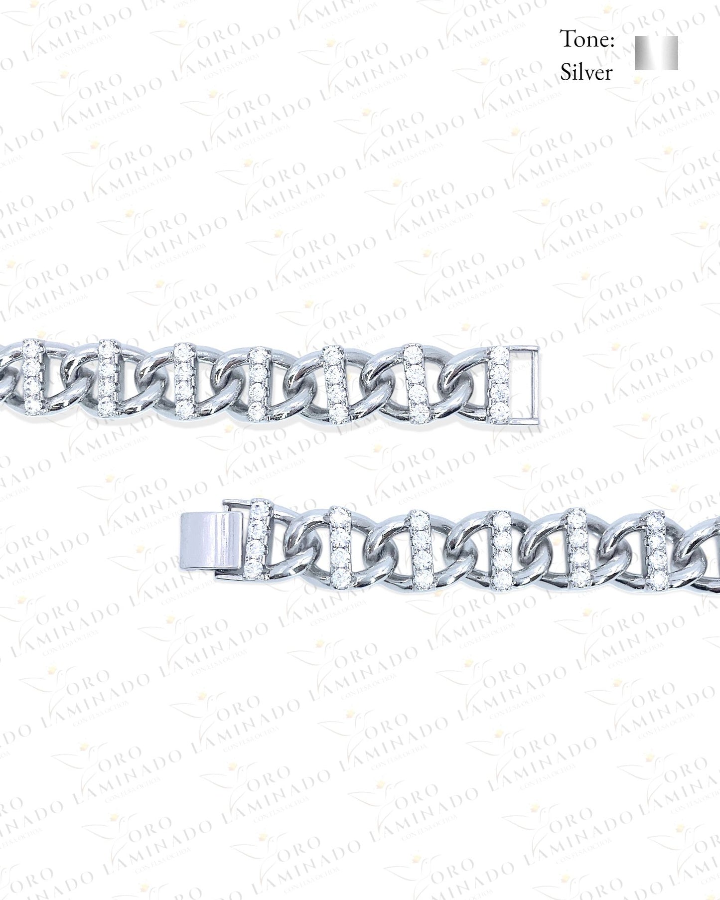 High Quality GG Bracelet with Zirconia Stones B98