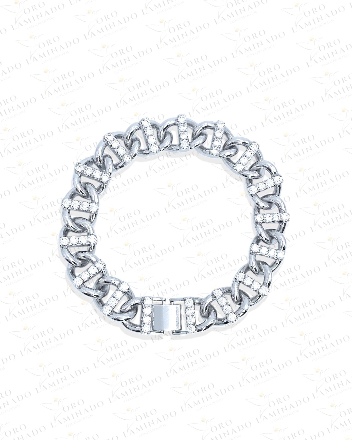 High Quality GG Bracelet with Zirconia Stones B98