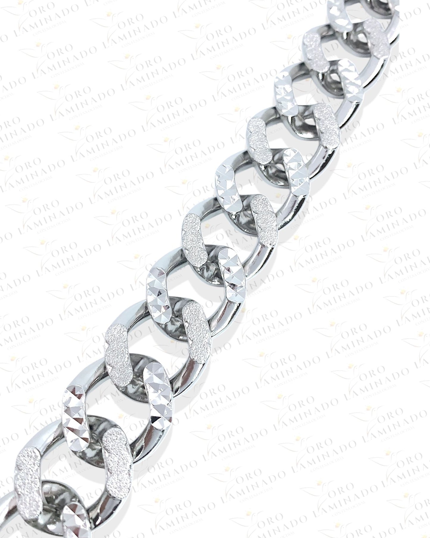 Silver Bracelet with Stones G169