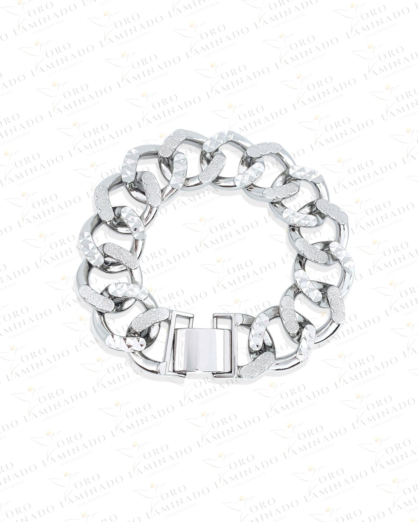 Silver Bracelet with Stones G169