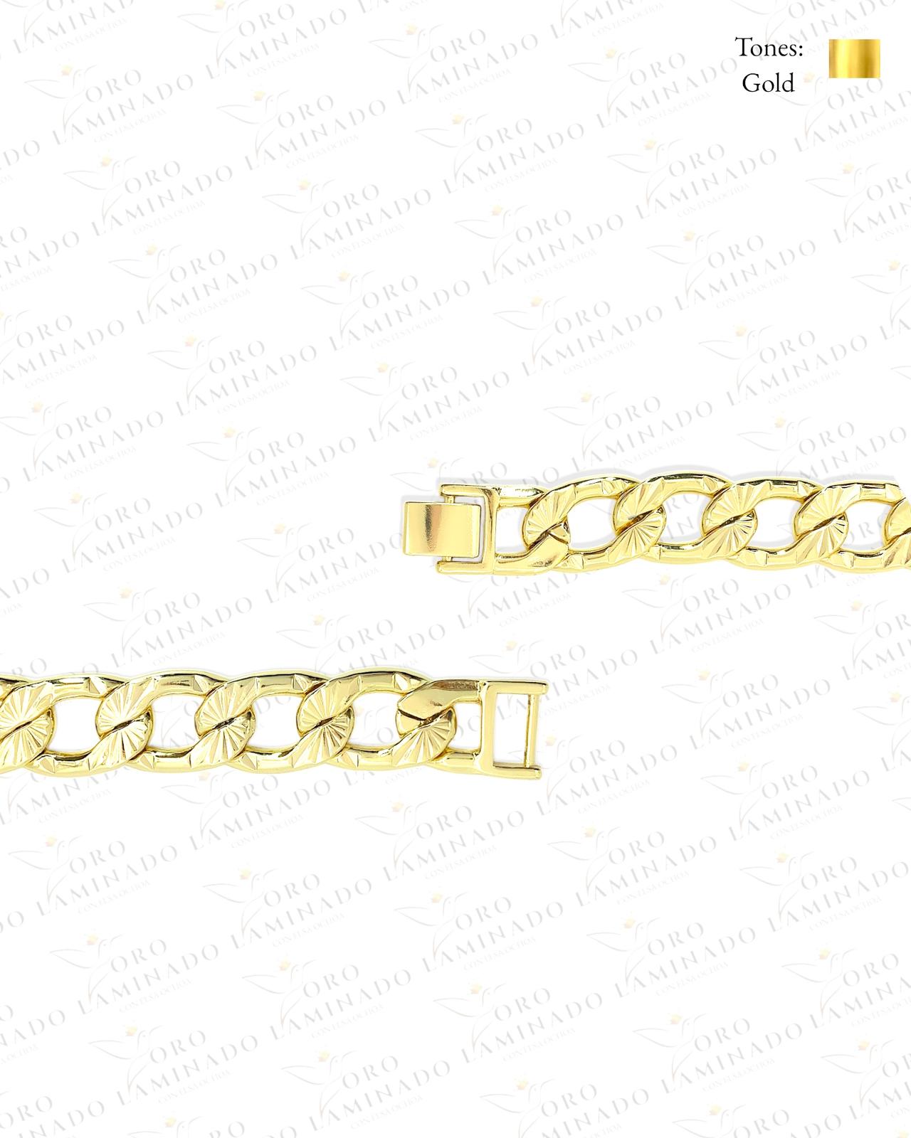High Quality Plain Plaque Bracelet R126