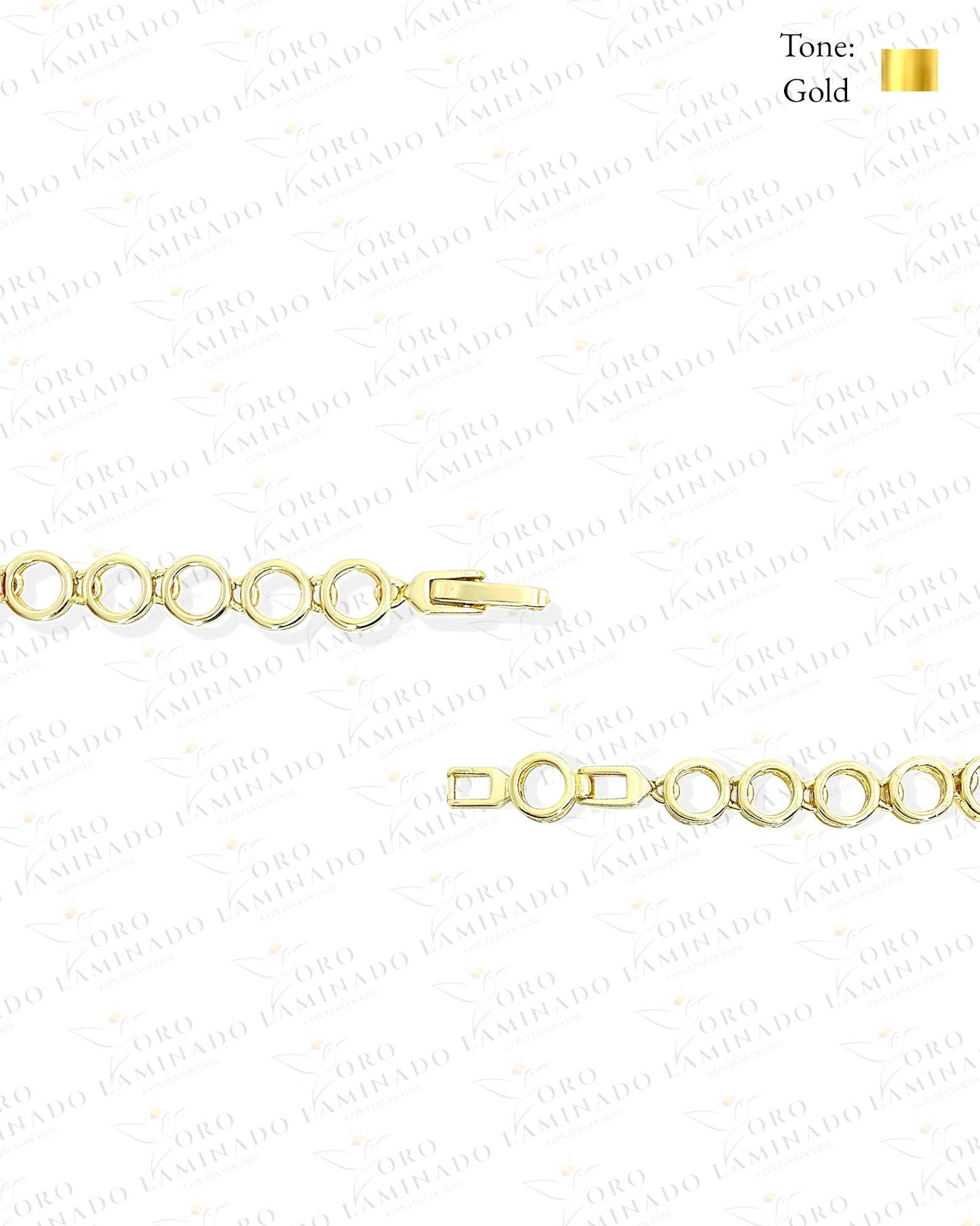 High Quality Golden and Red Bracelet B389