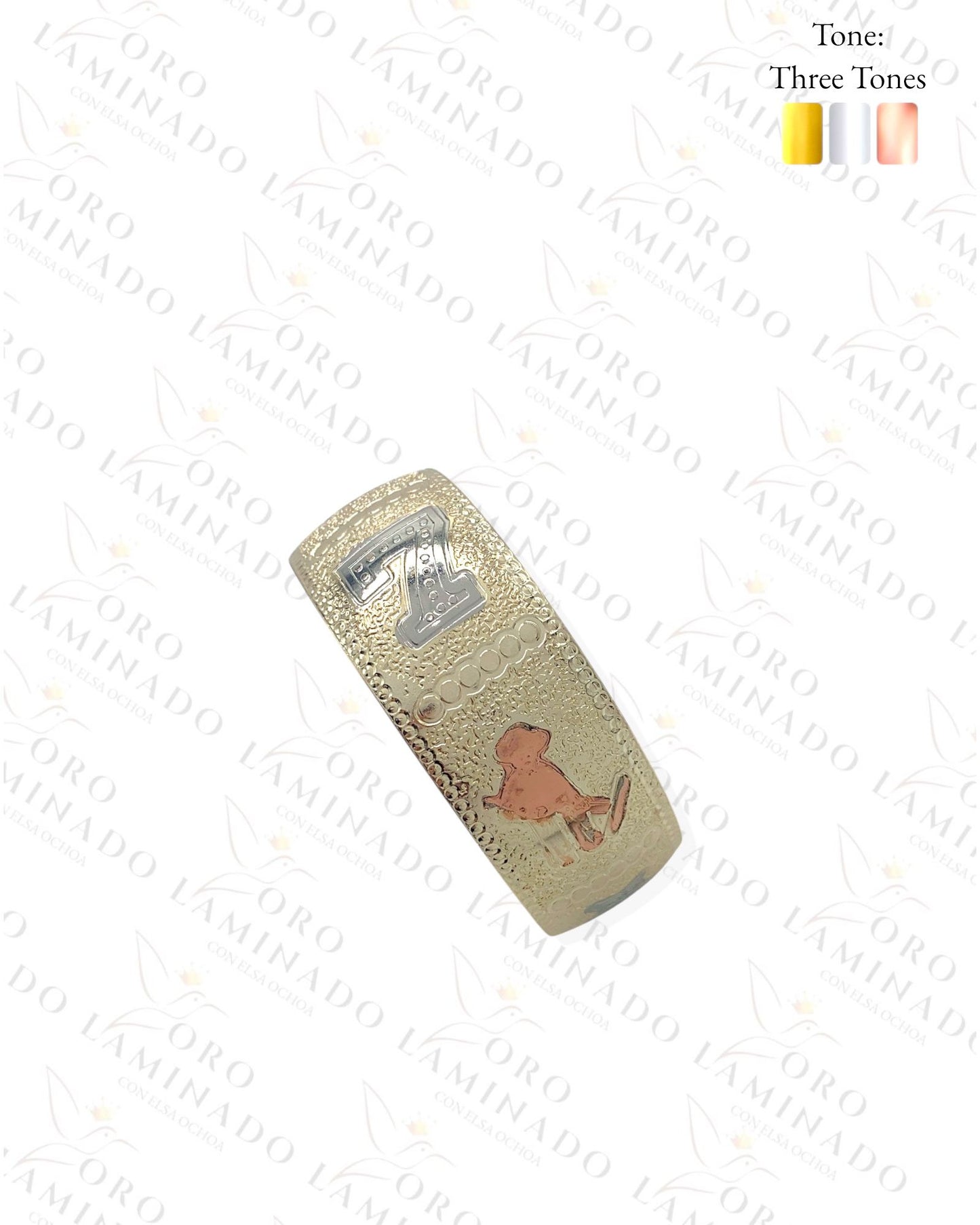 Gold Filled Las Siete Potencias Bracelet B233
