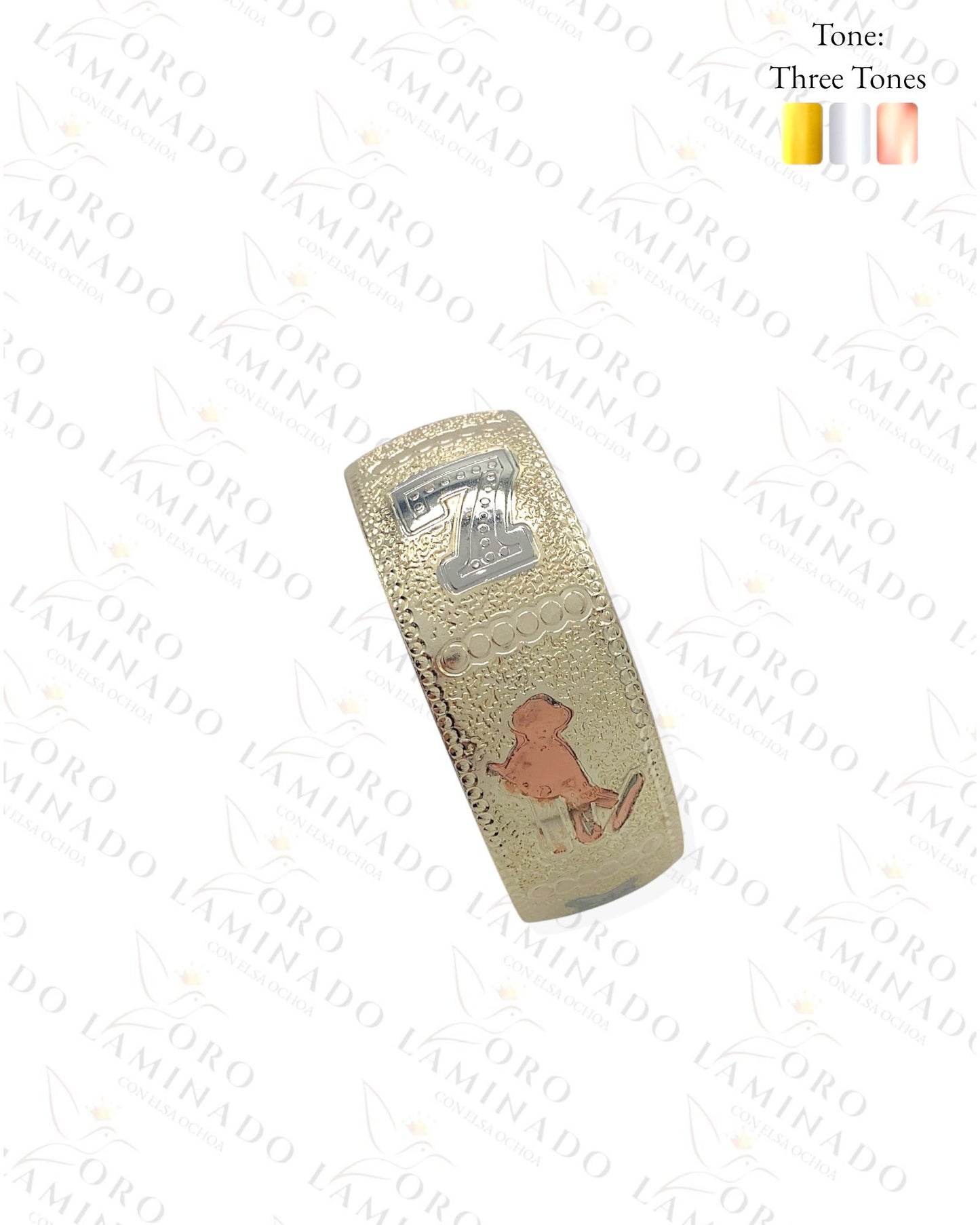 Gold Filled Las Siete Potencias Bracelet B233