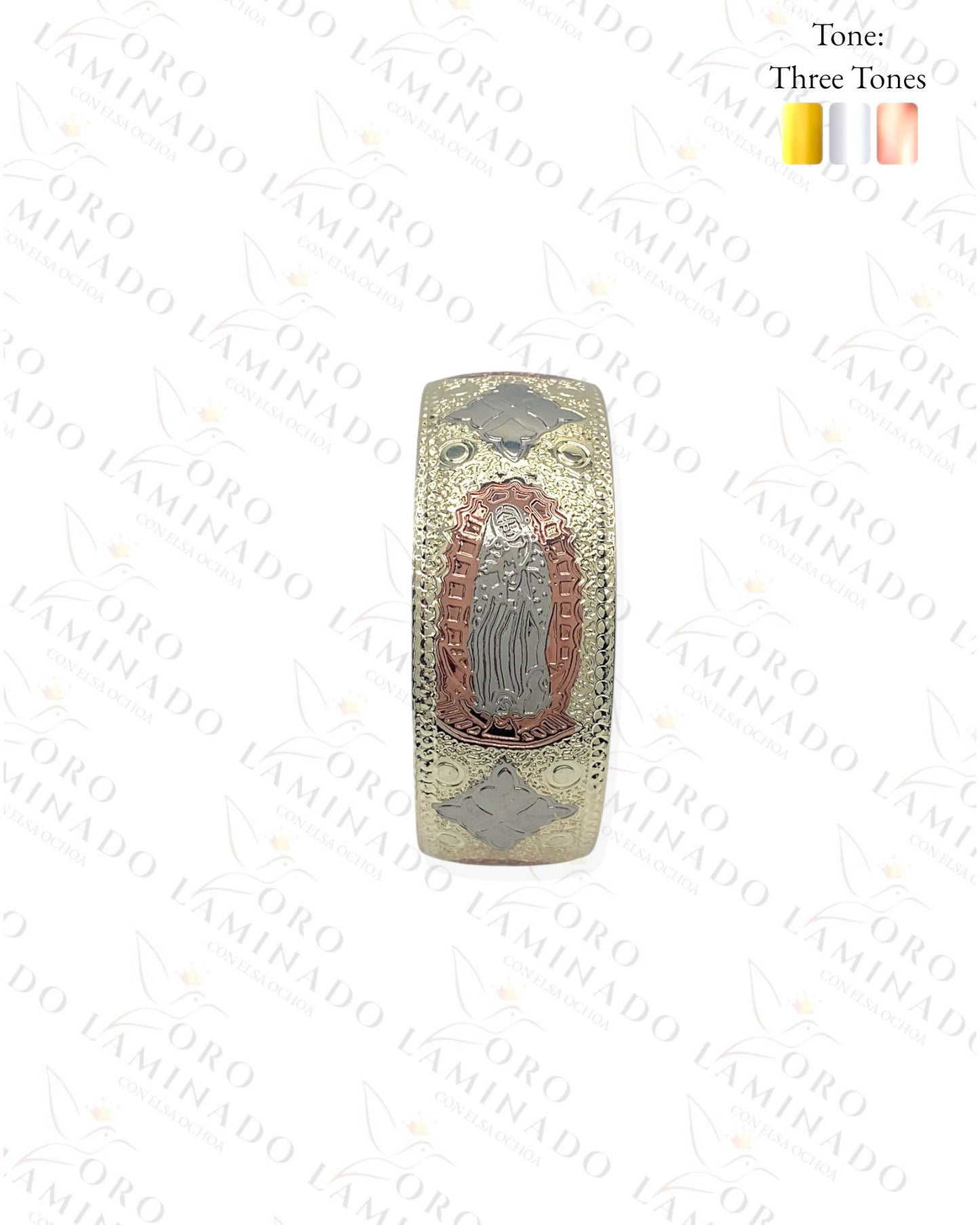 Three Golds Virgin Mary Bracelet B234