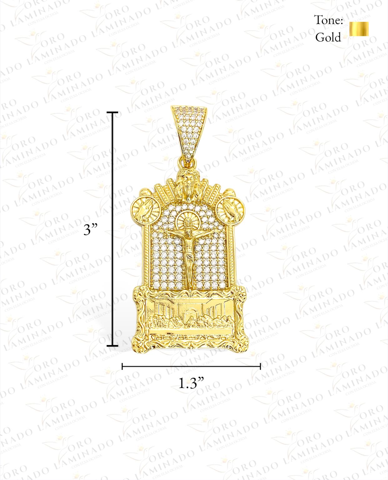 High Quality Christ and Holy Supper Pendant R227