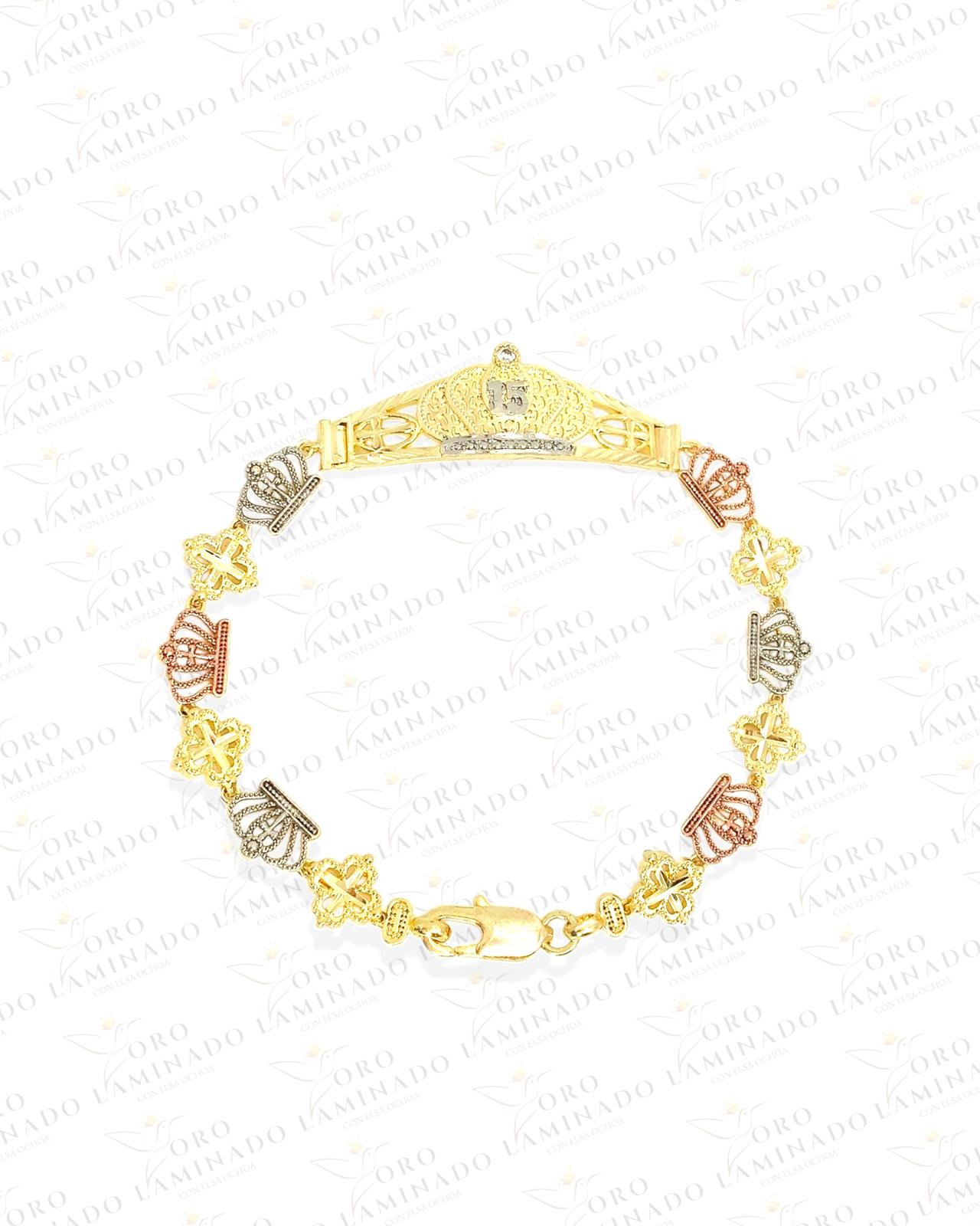 Tricolor queen bracelet Y303