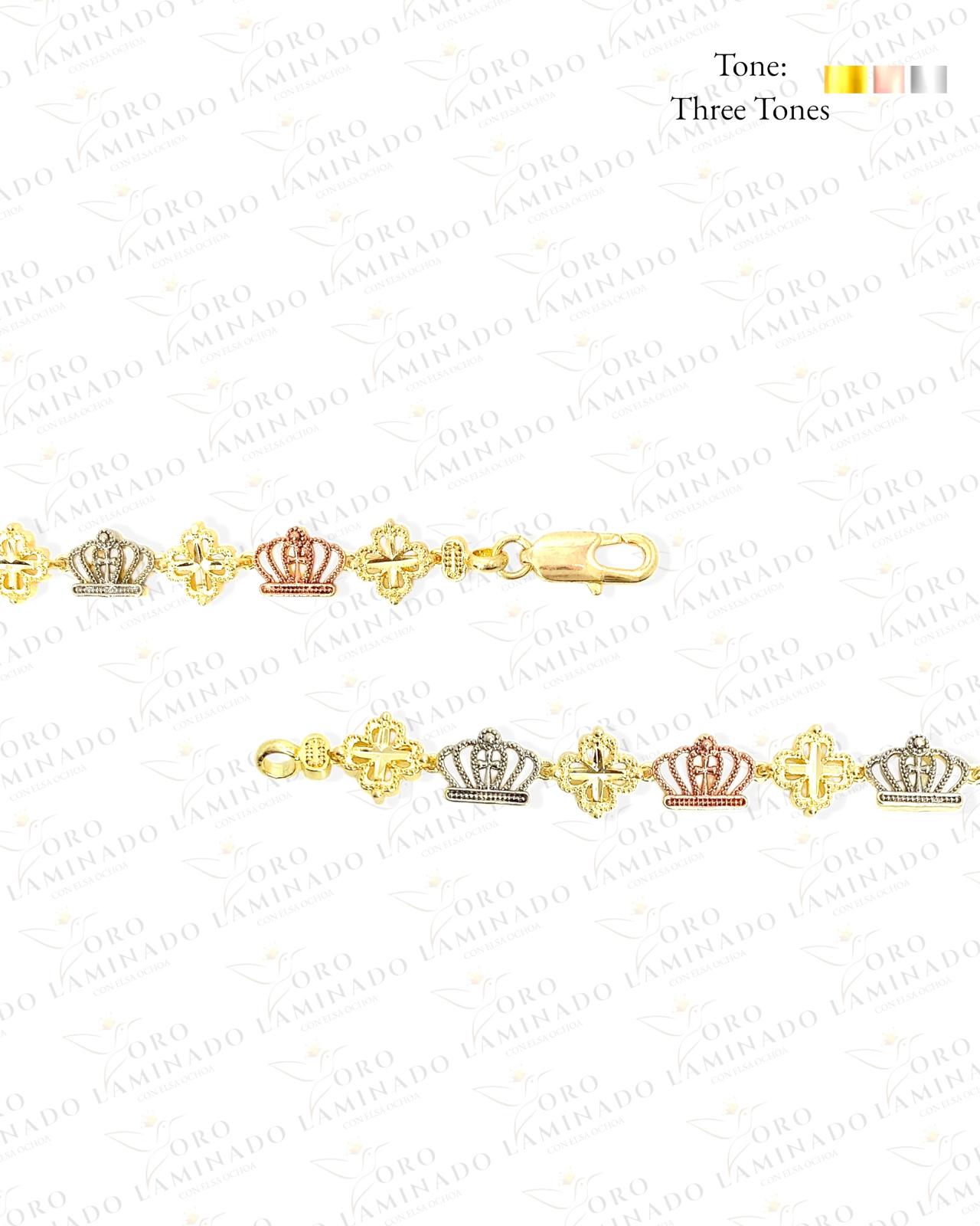 Tricolor queen bracelet Y303