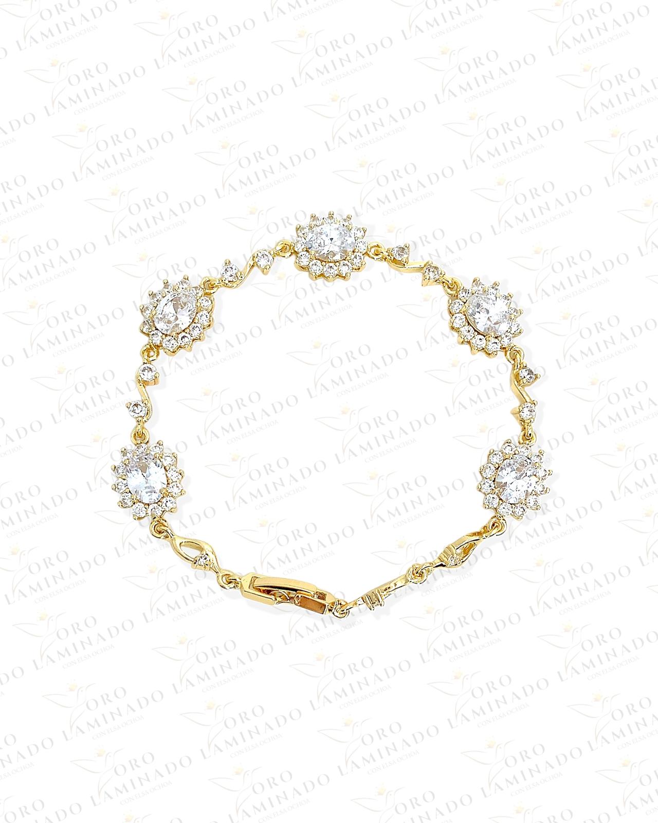 Round Zirconia Stone Bracelet G2