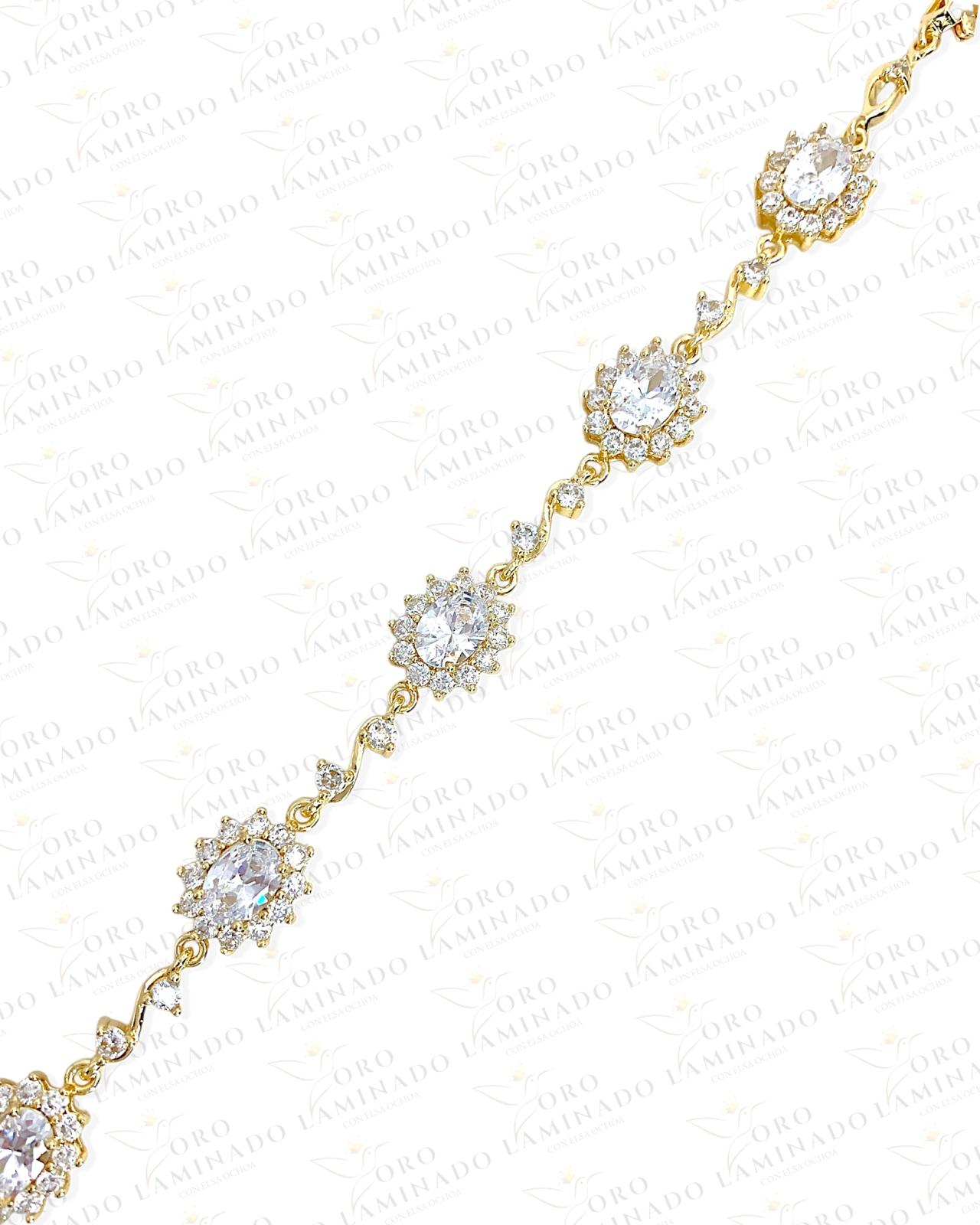 Round Zirconia Stone Bracelet G2