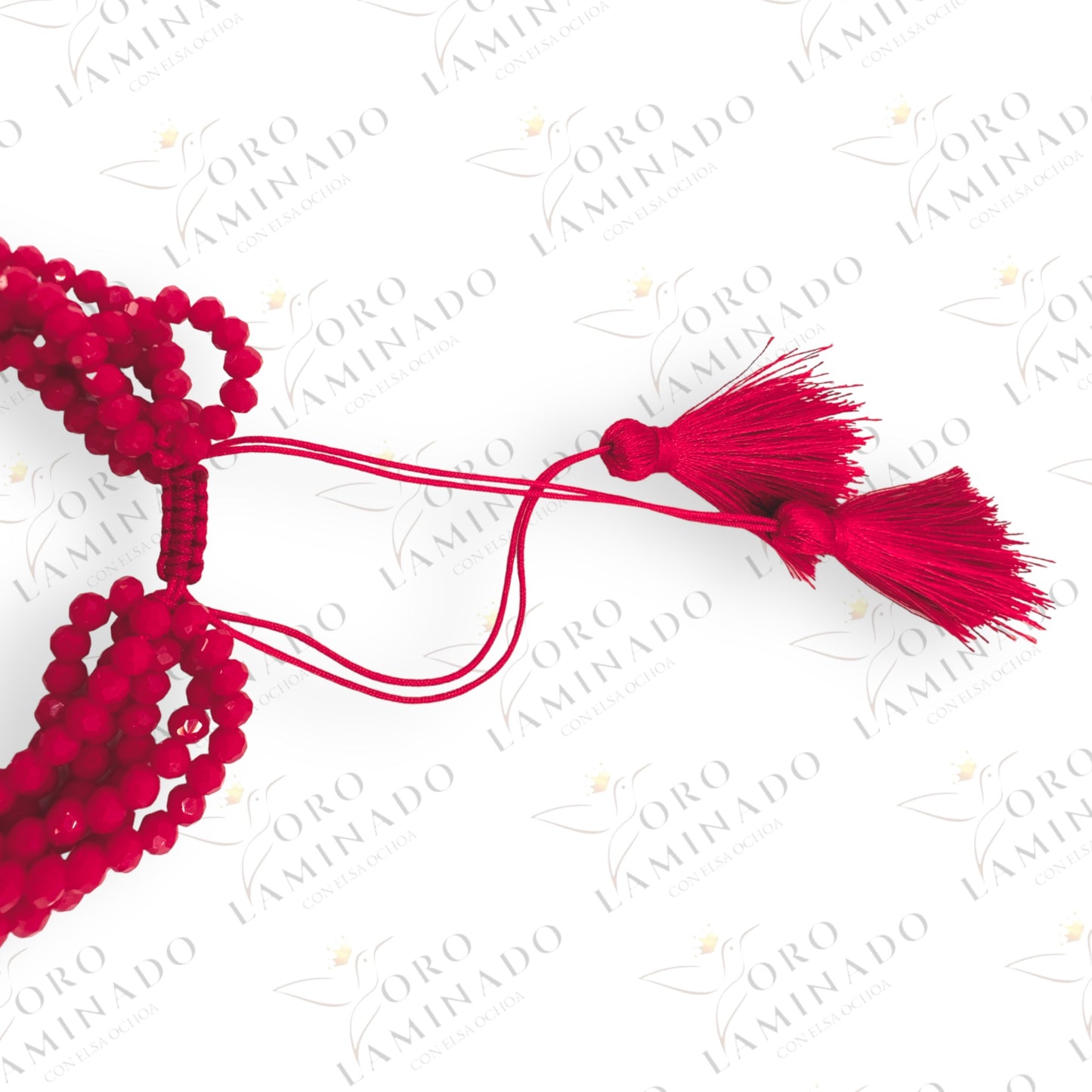 Red weekly bracelet B197