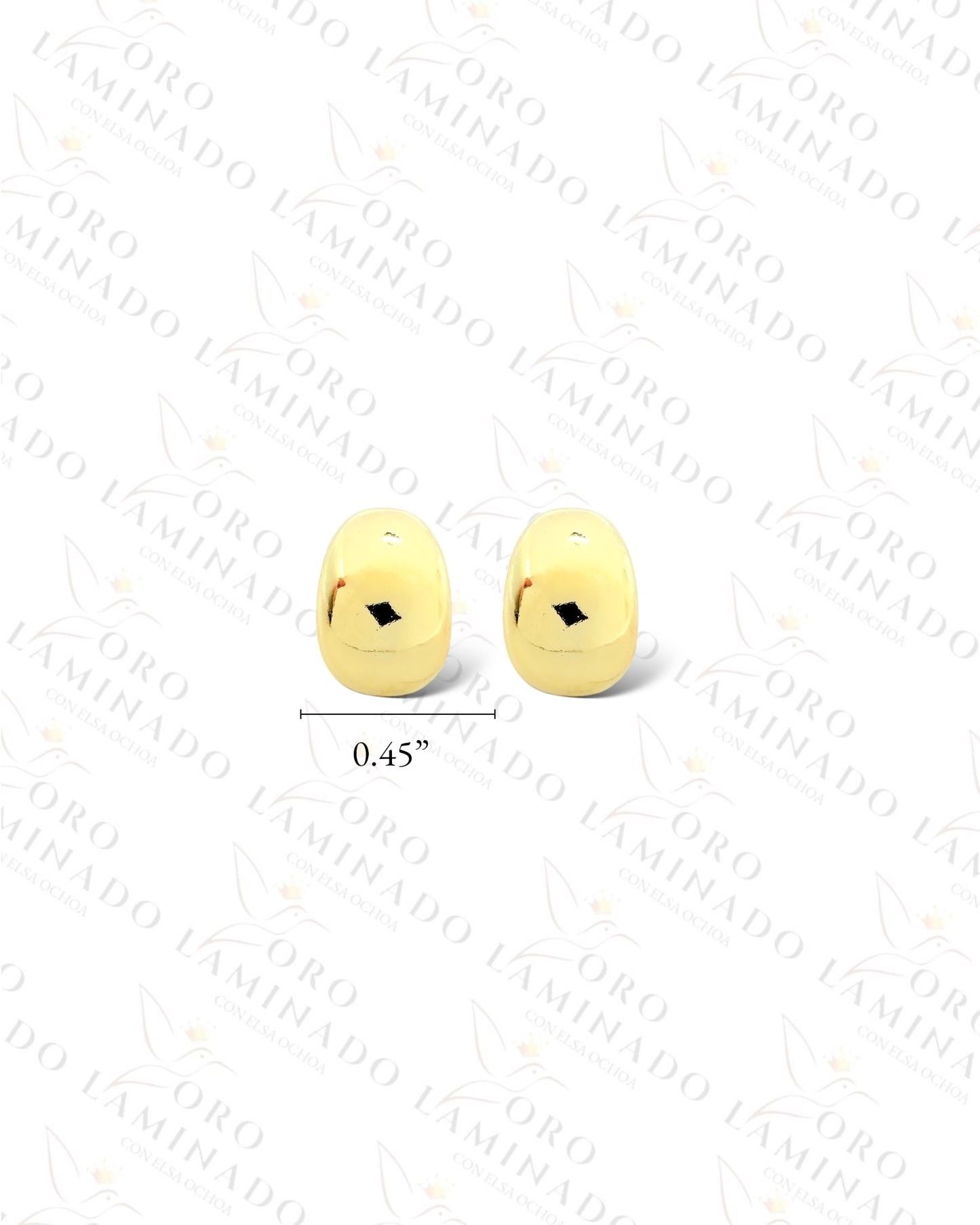 High Quality Chunky Earrings (Gold Filled) C86