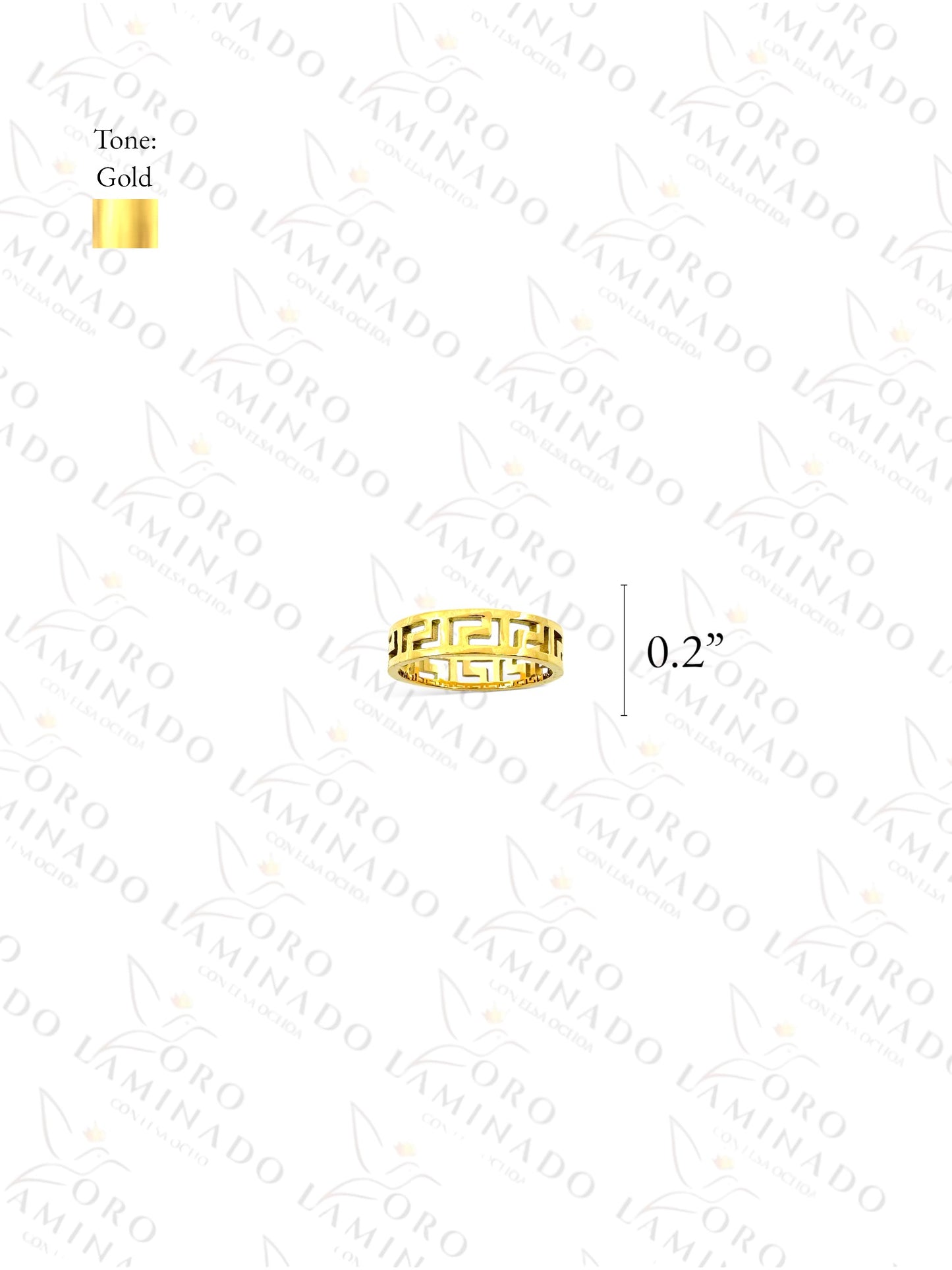 Maze Pattern Ring R205