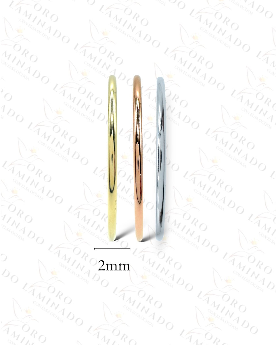 High Quality Pack of 3 Three Golds Bangle Bracelets R355